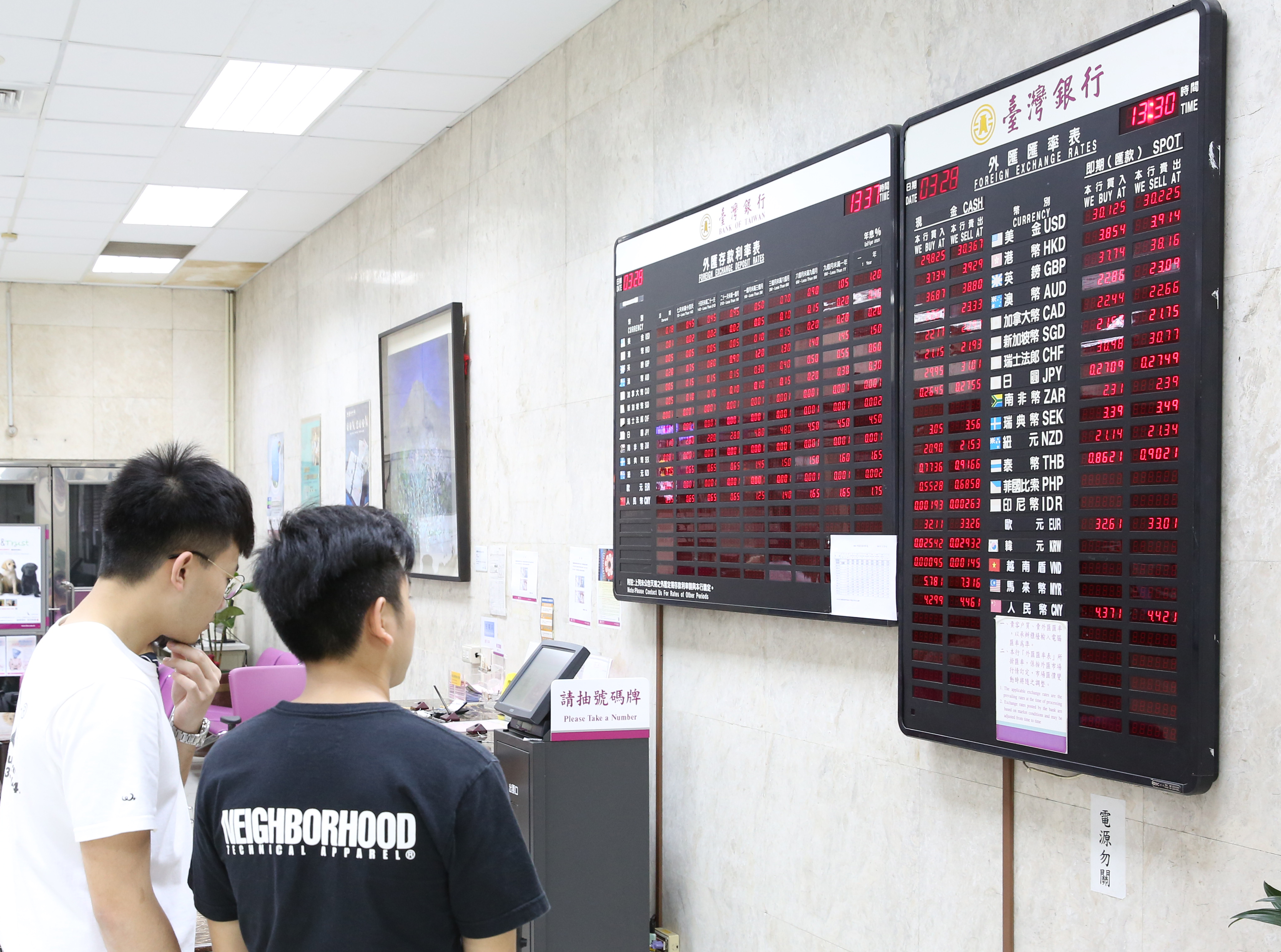 近2年匯率震盪劇烈，避險成本比以往高。