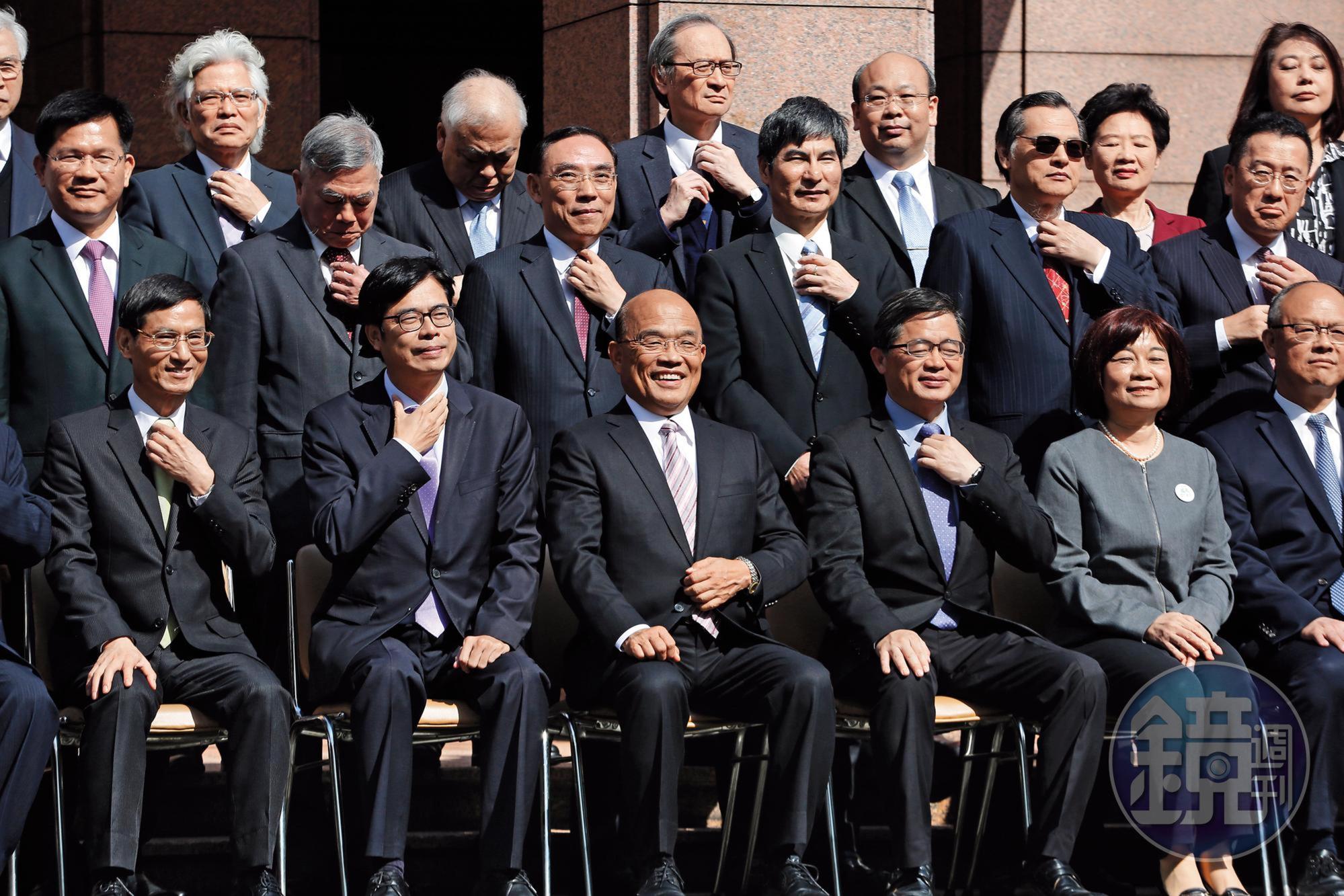 蘇貞昌重新組閣之後再三強調，只有成績才是一切，人民感覺好才是王道。