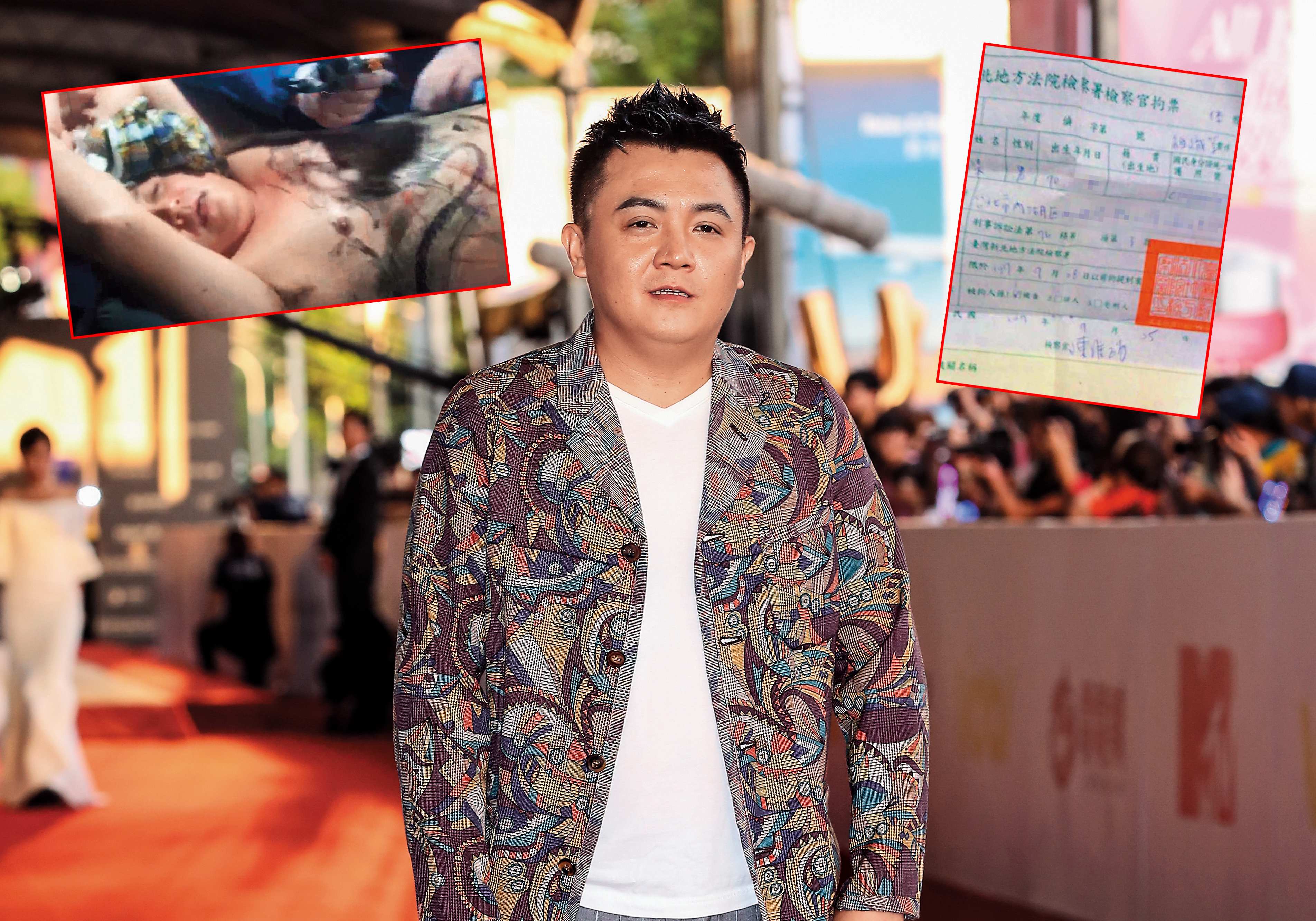 強烈否認吸毒的高盟傑又出事了，這次是被爆混黑道、涉嫌恐嚇取財被抓，還有仲介女模交易。