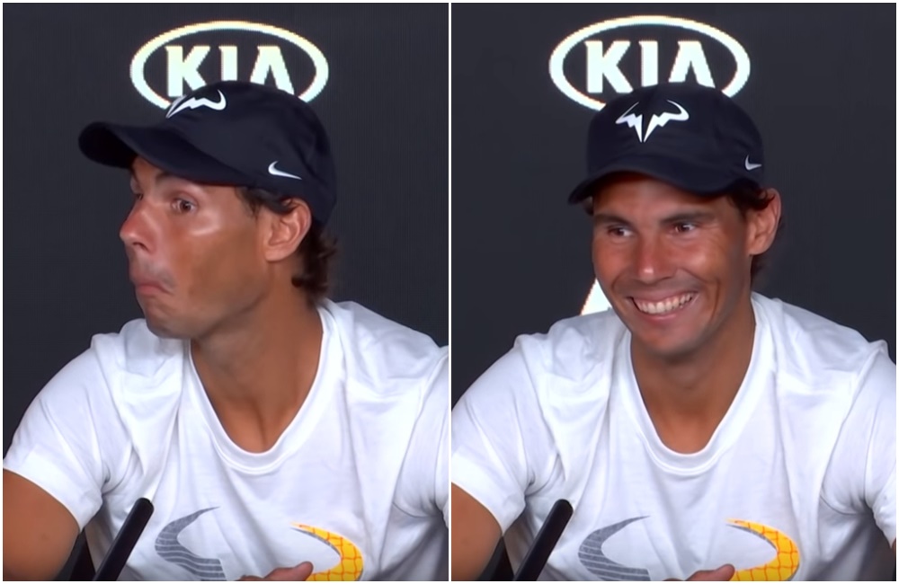 納達爾傷後復出，澳網首輪直落三闖關。（擷自ATP Tour YouTube）