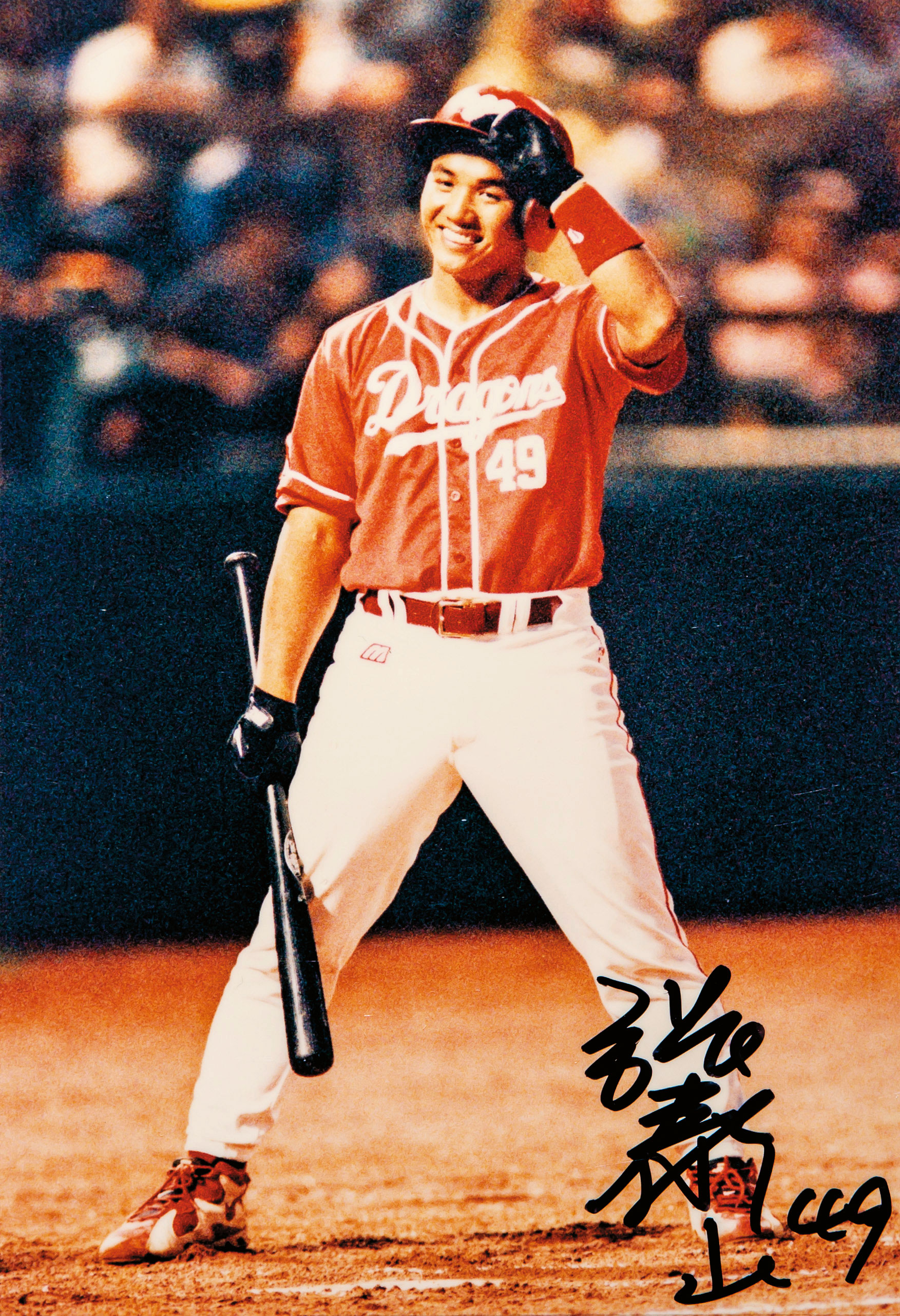 張泰山19歲即加入味全龍，創造許多輝煌紀錄，他認為，味全龍光吸收目前4隊未獲續約球員，就能輕鬆組成即戰力的一軍。（張泰山提供）