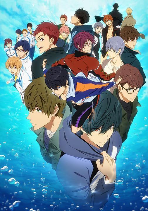 《Free!－Dive to the Future－》為《Free!》電視動畫第 3 季，講述遙等主角群高中畢業後的故事。