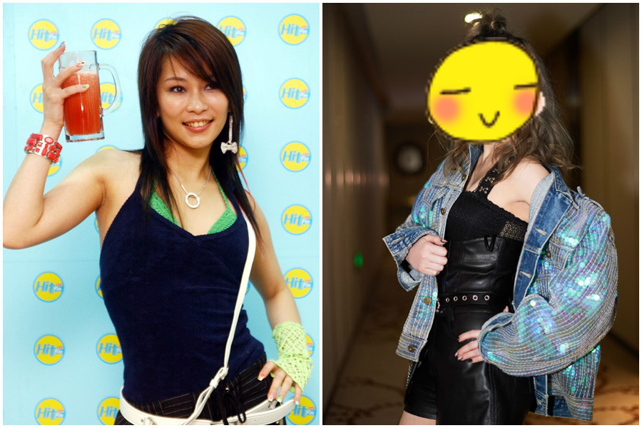 溫嵐早期的樣子,與現在的容貌相差甚大。(東方IC/翻攝自溫嵐微博)