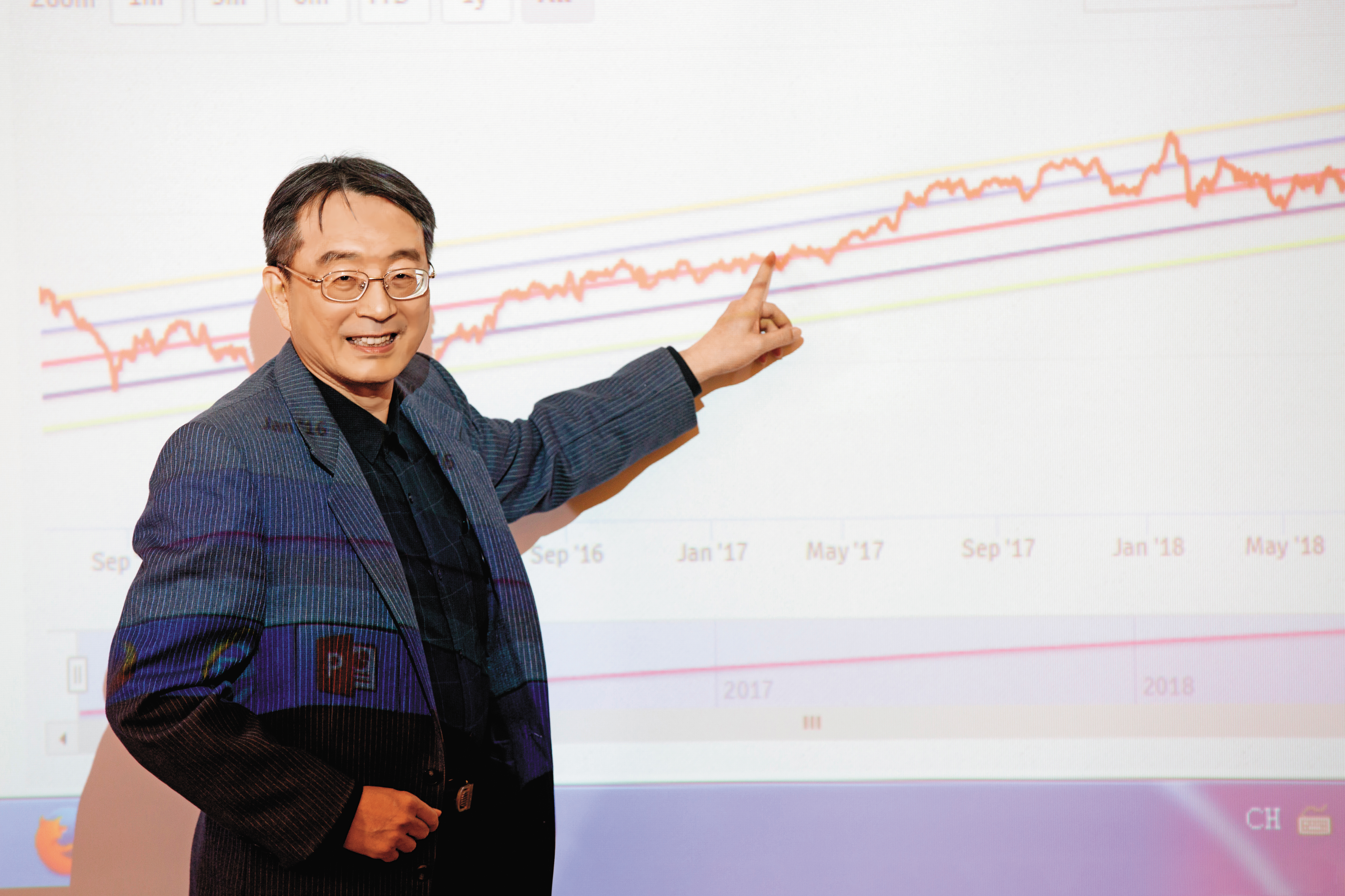 大學教授薛兆亨研發「樂活五線譜」投資術，不用天天盯盤，每次出手輕鬆賺20%。