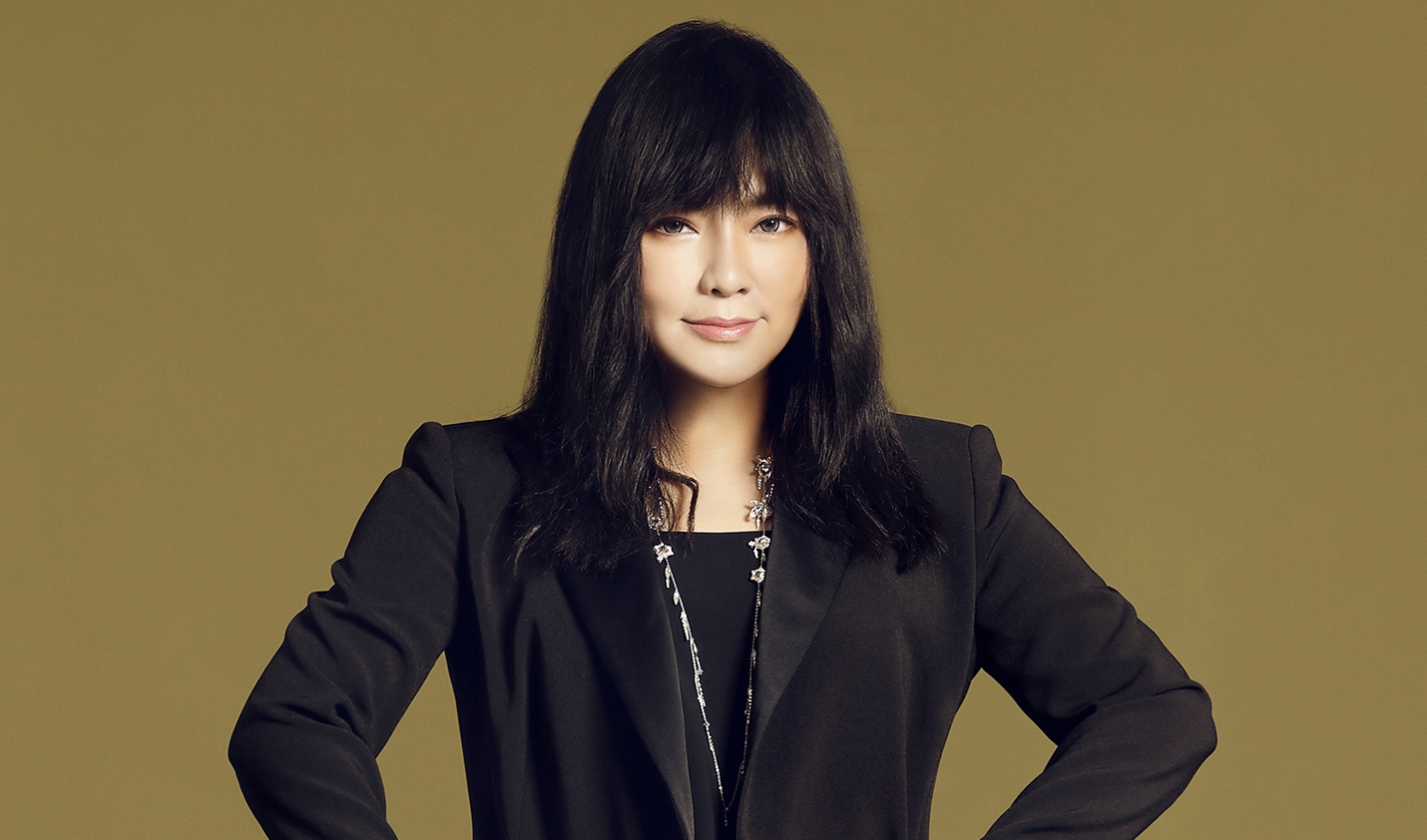 「國師」唐綺陽首度擔任金馬奇幻影展的「奇幻大使」，愛唱歌的她偶爾會在直播中高歌，也很適合代言「K歌場」。（金馬執委會提供）