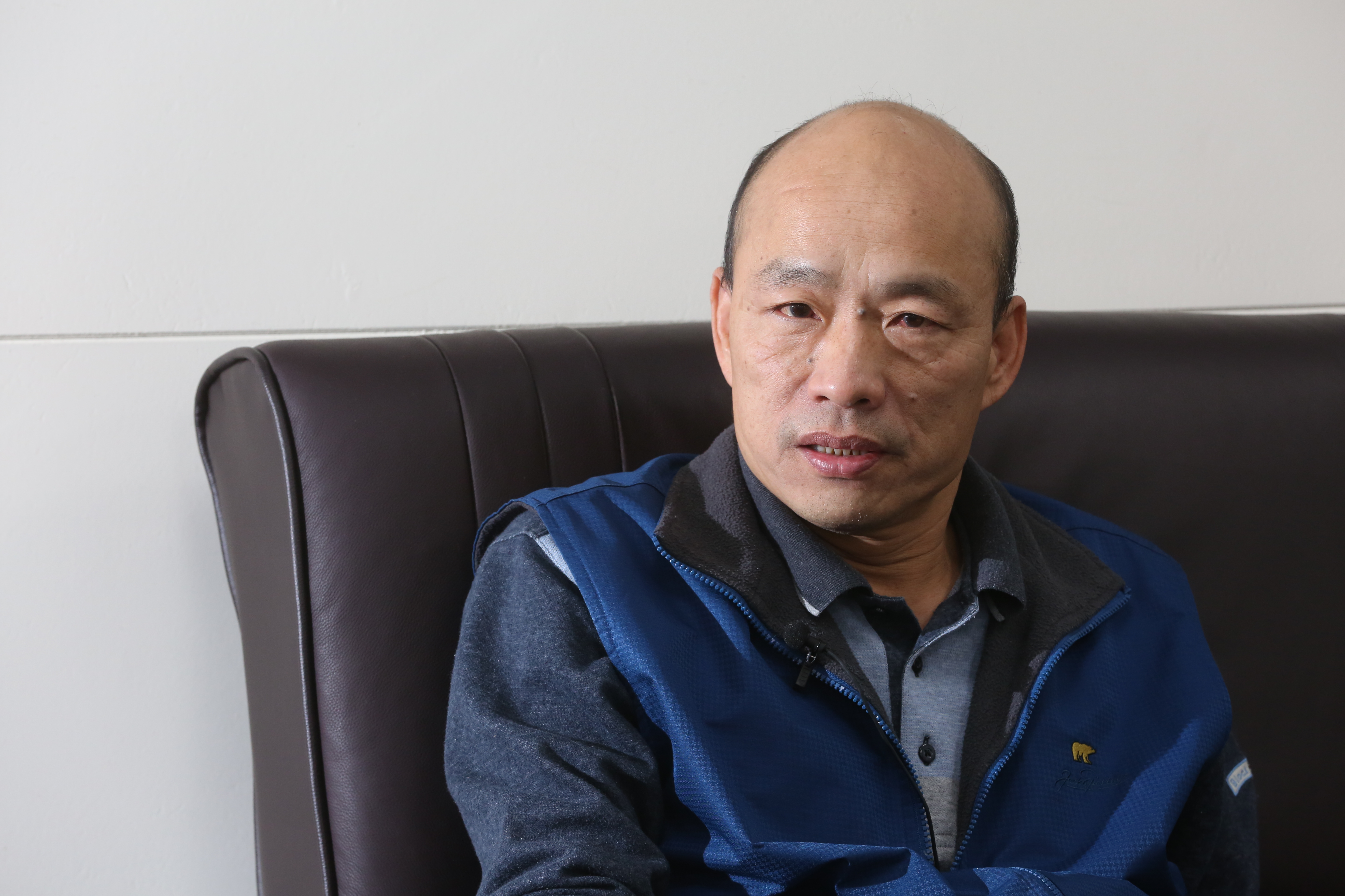 高雄市長韓國瑜到議會備詢，韓國瑜坦言12巷政見只有路平、愛情產業鍊沒問題，其他還要努力。（本刊資料照）