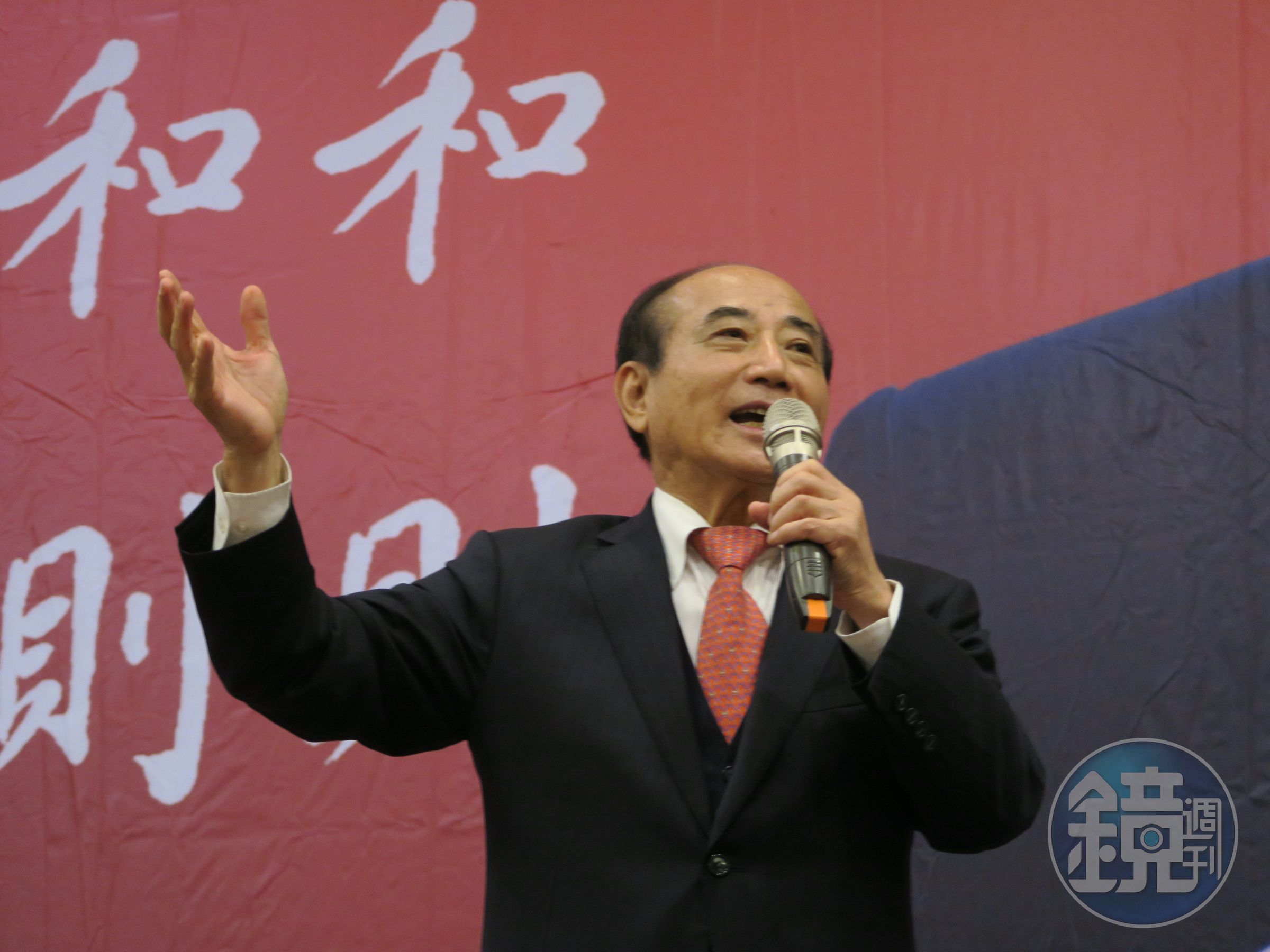 前立法院長、國民黨立委王金平今首度鬆口表示，若有機會做4年就好。