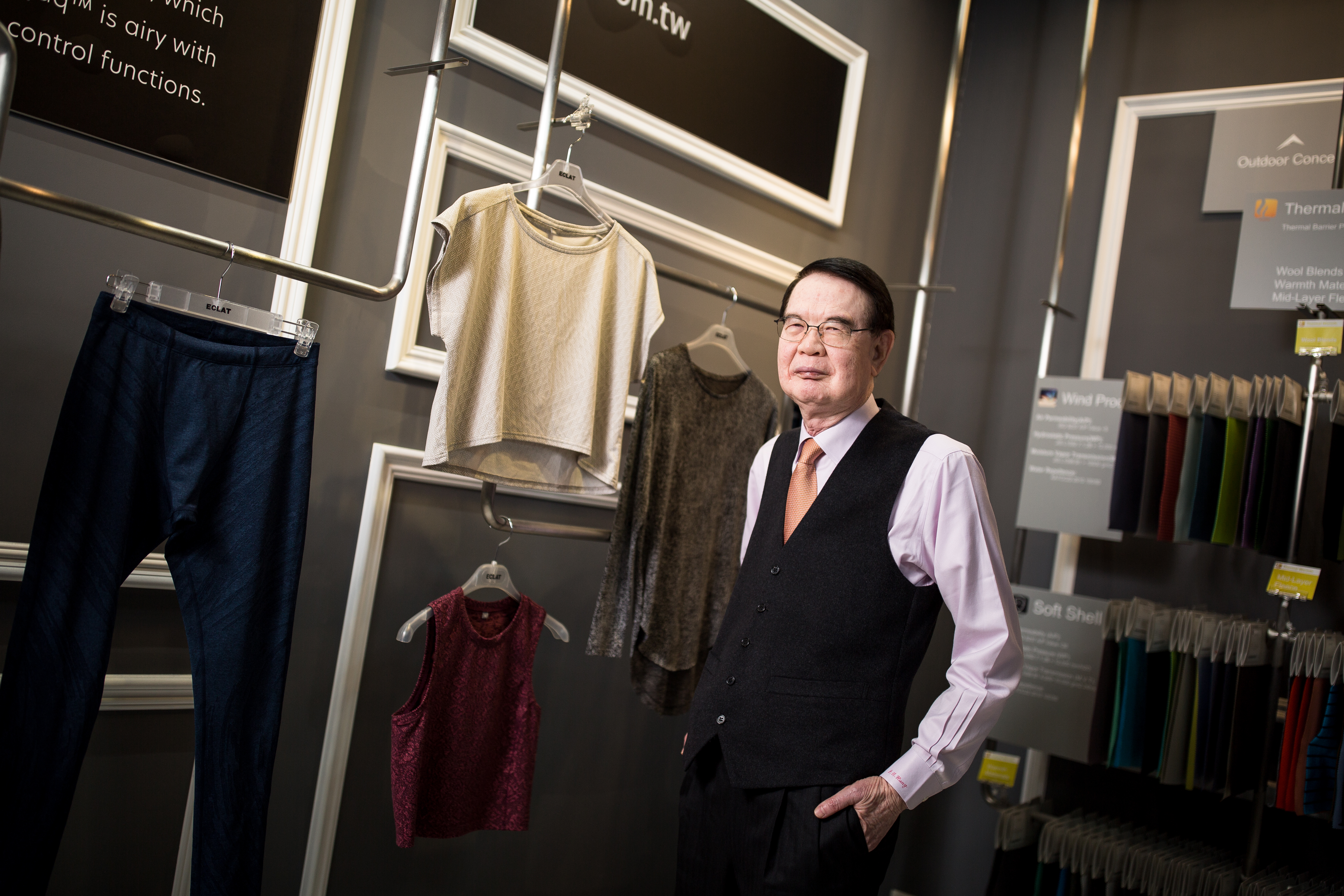 洪鎮海對儒鴻信心滿滿，對於智慧衣發展已經準備好了。