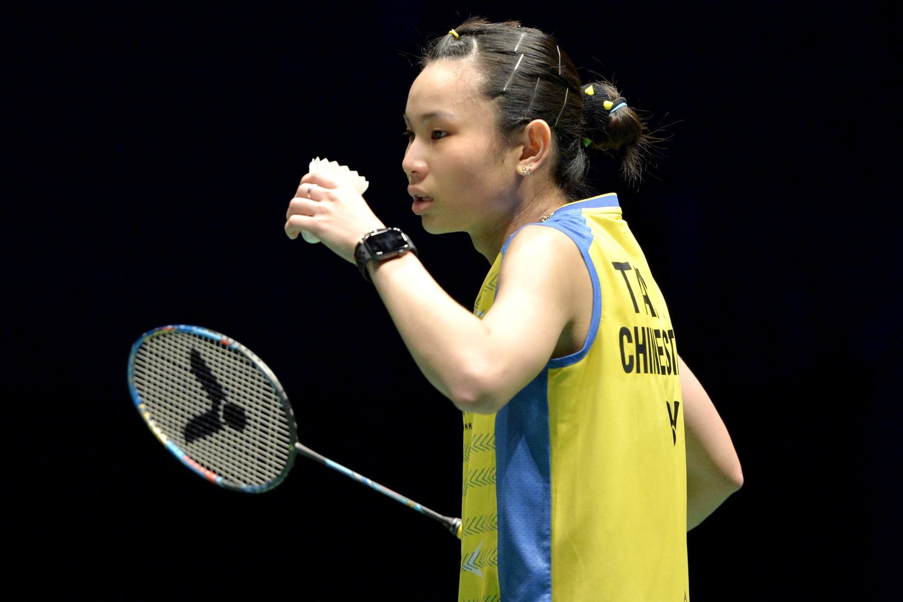 我國球后戴資穎在馬來西亞大師賽8強賽事中，輸給好友、去年金牌伊瑟儂。（取自戴資穎粉絲專頁）