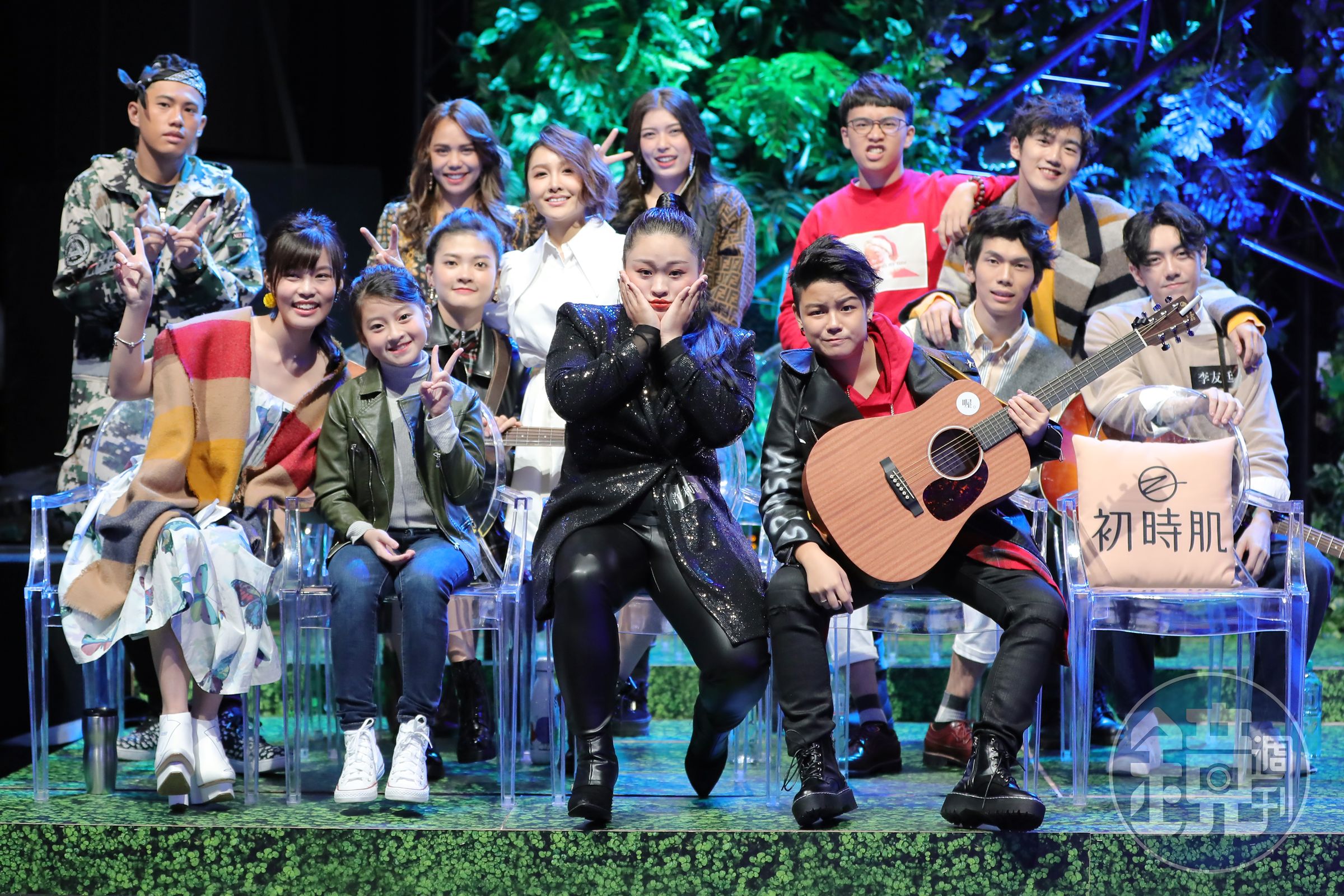 《聲林之王》13強合影留念。（ETtoday新聞雲提供）