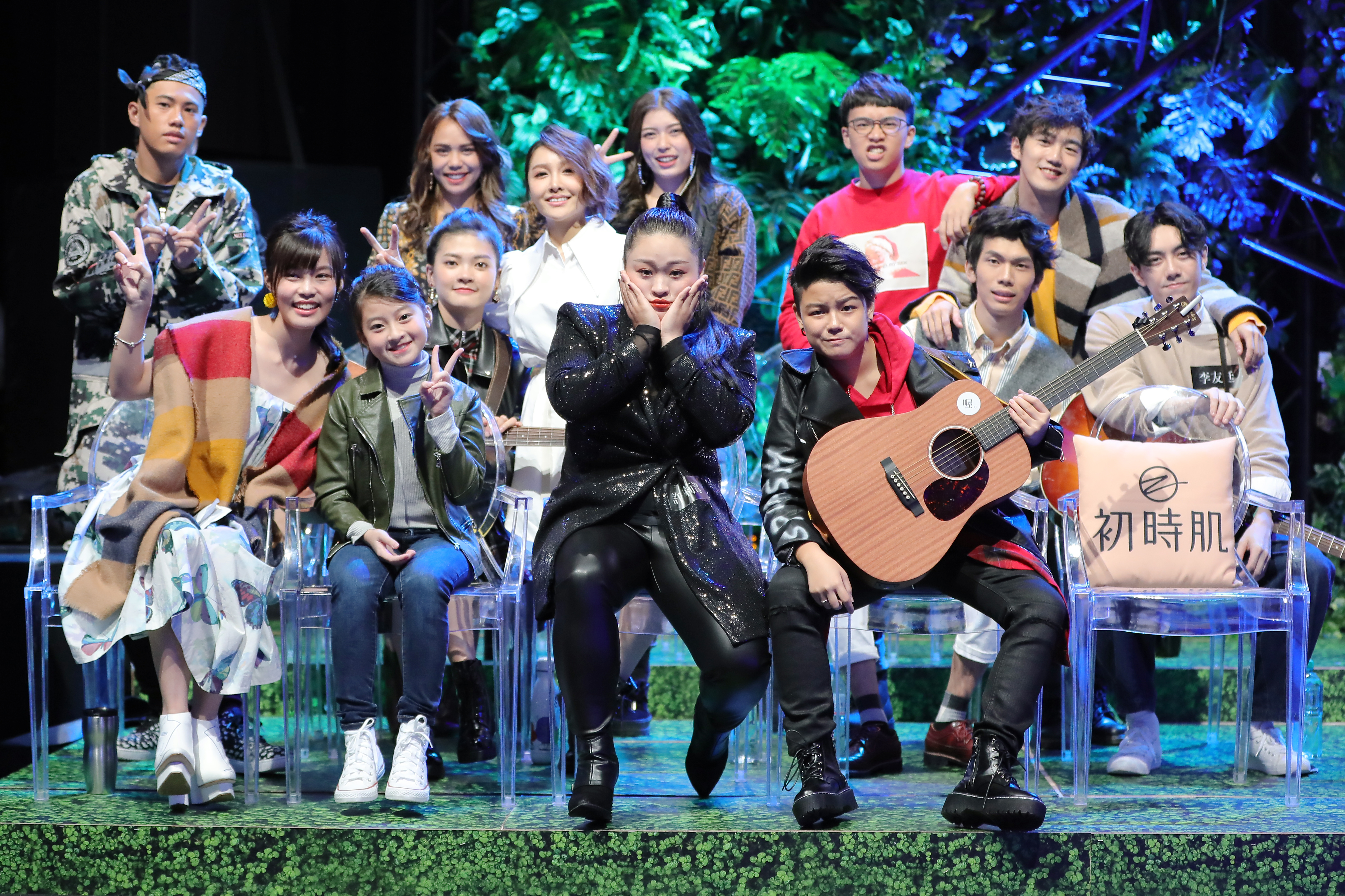 《聲林之王》13強合影留念。（ETtoday新聞雲提供）