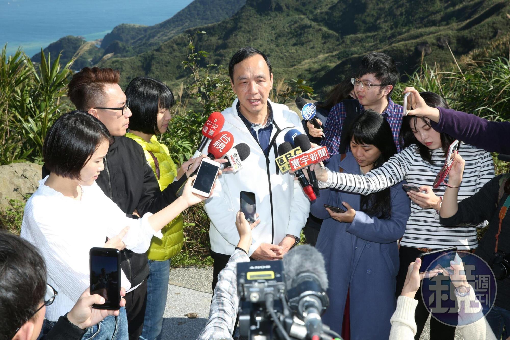 前新北市長朱立倫今受訪時表示,美中台關係一定要取得平衡。