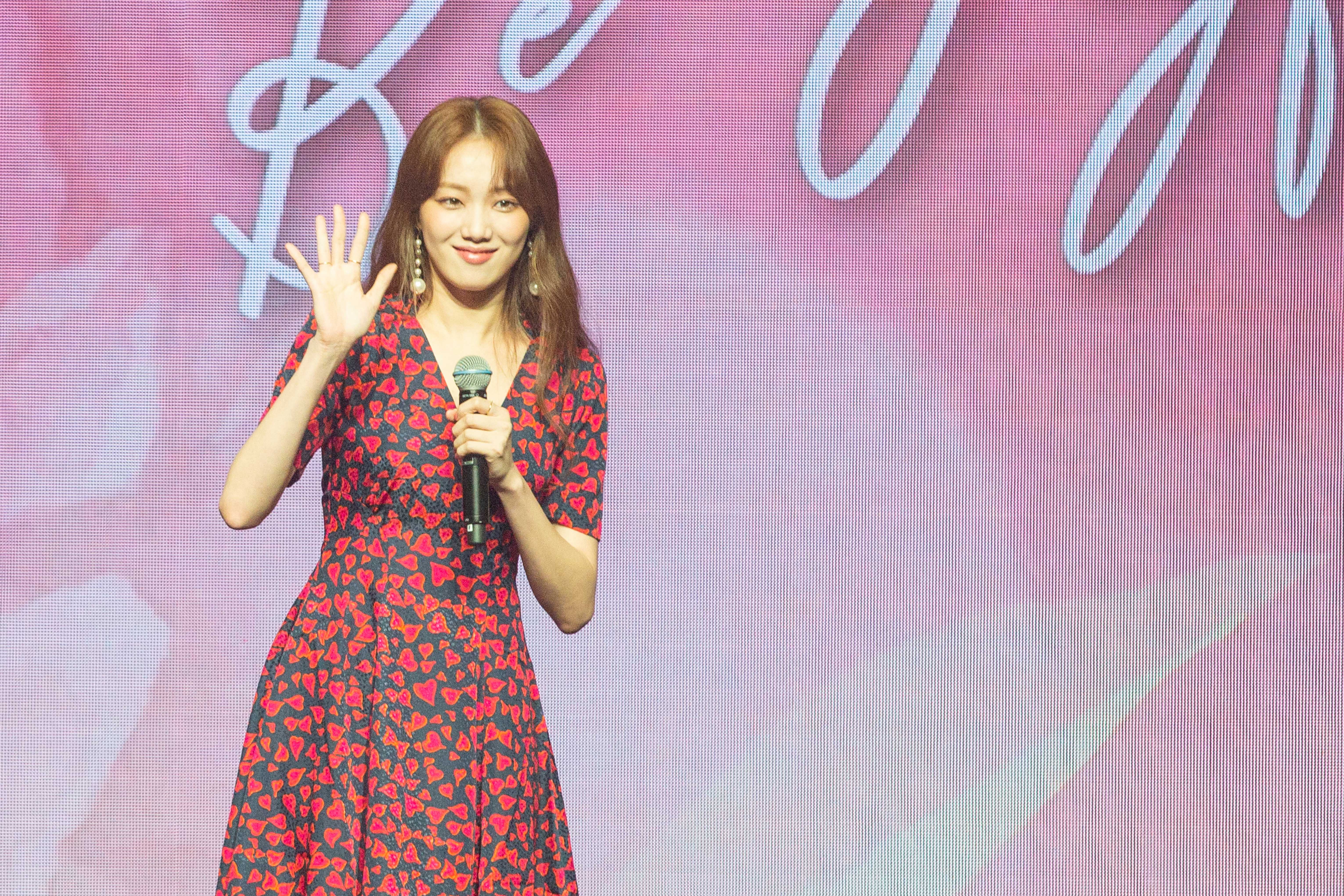 韓國女星李聖經在台灣舉辦首次粉絲見面會。