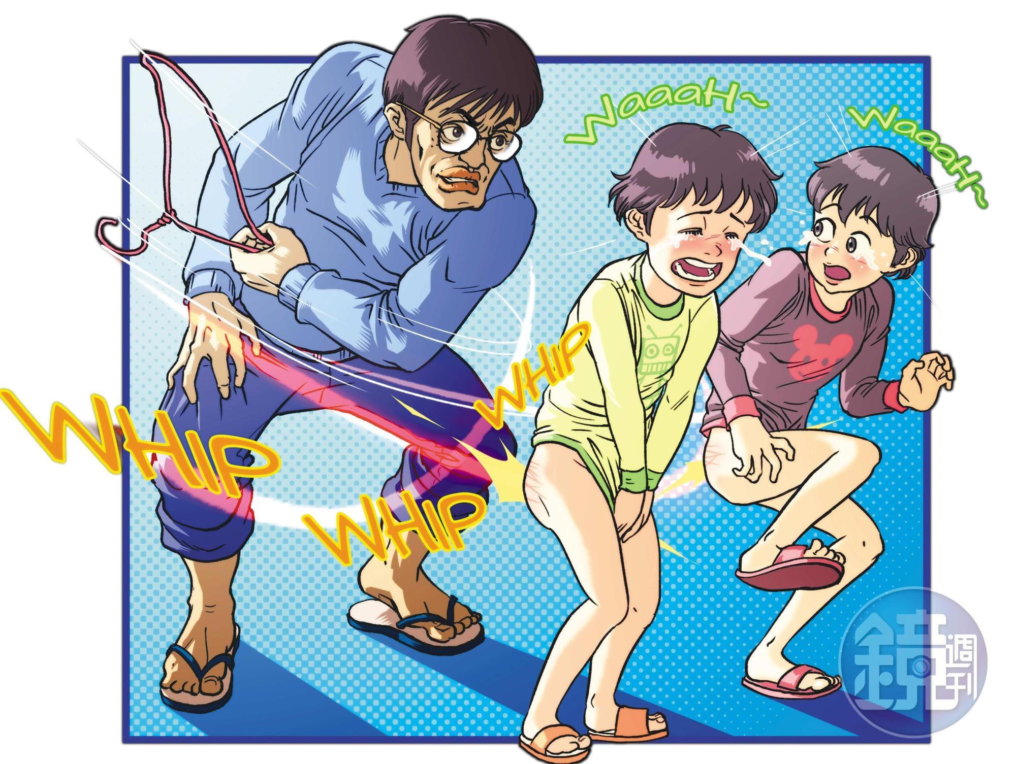 衛福部澎湖醫院名醫被控用衣架抽打2名就讀小學的兒子。