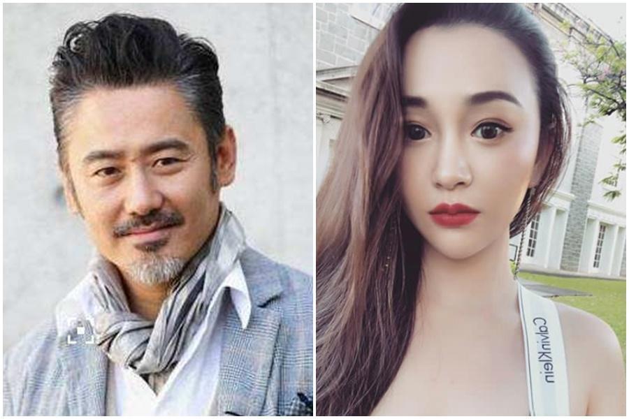 吳秀波（左）與陳昱霖（右）劈腿事件，如今暫以女方被公安帶回收場，後續發展值得觀察。（翻攝新浪娛樂）