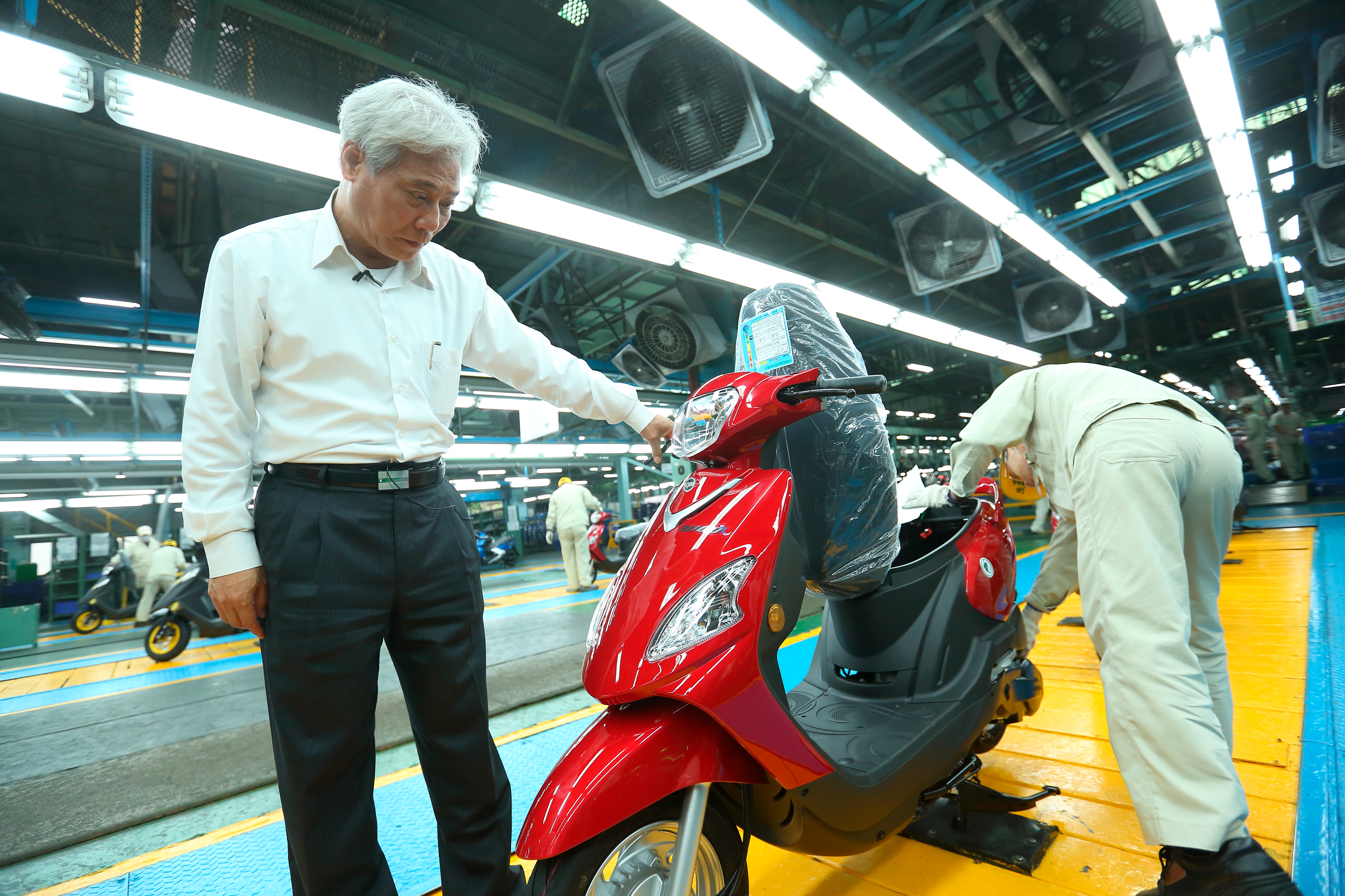 吳清源在2016年以市場派之姿，坐上三陽董事長大位。