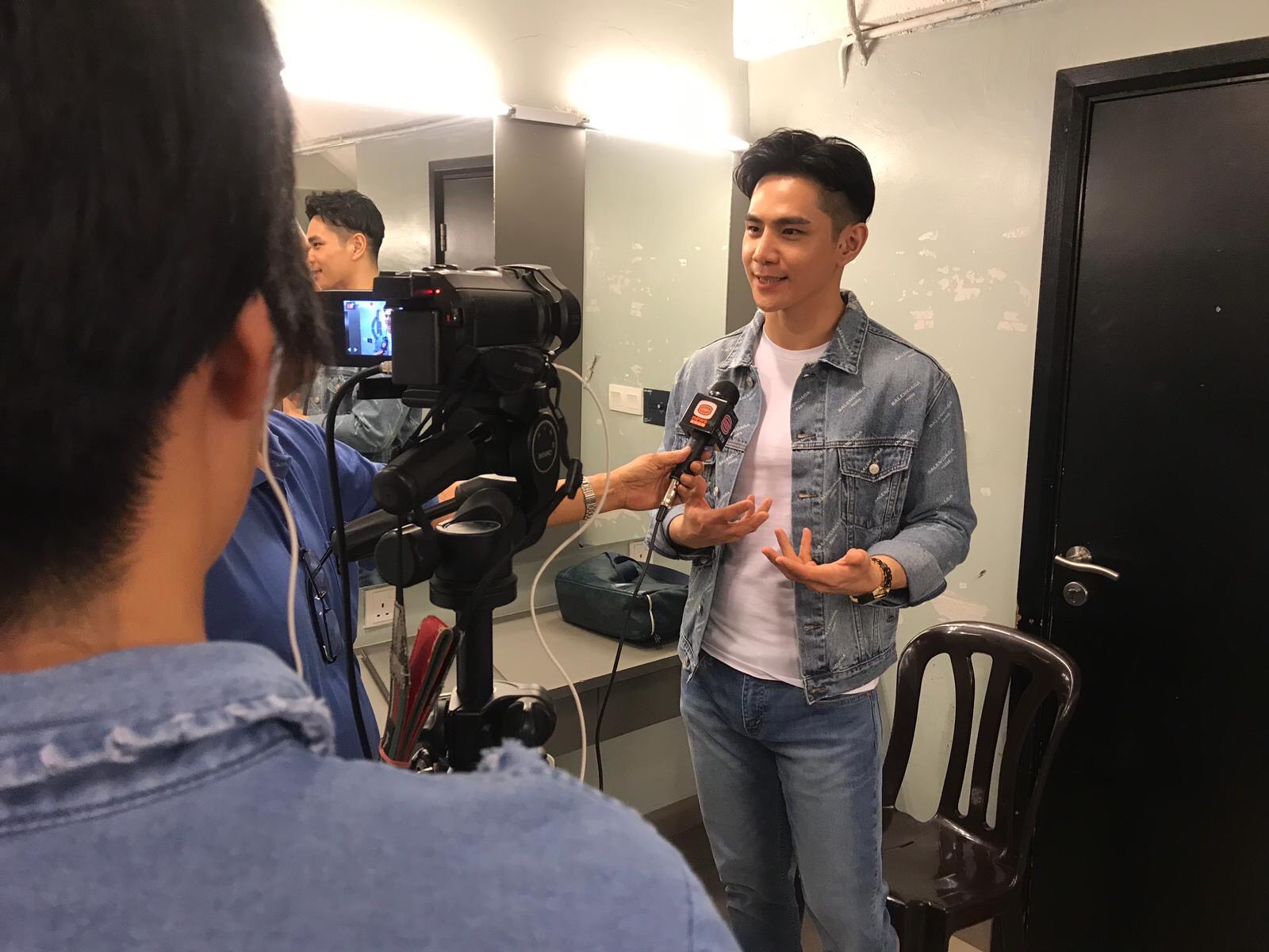 祖雄日前受台灣觀光局邀請至馬來西亞檳城推廣《2019小鎮漫遊年 小鎮玩很大》活動。（星浪娛樂提供）