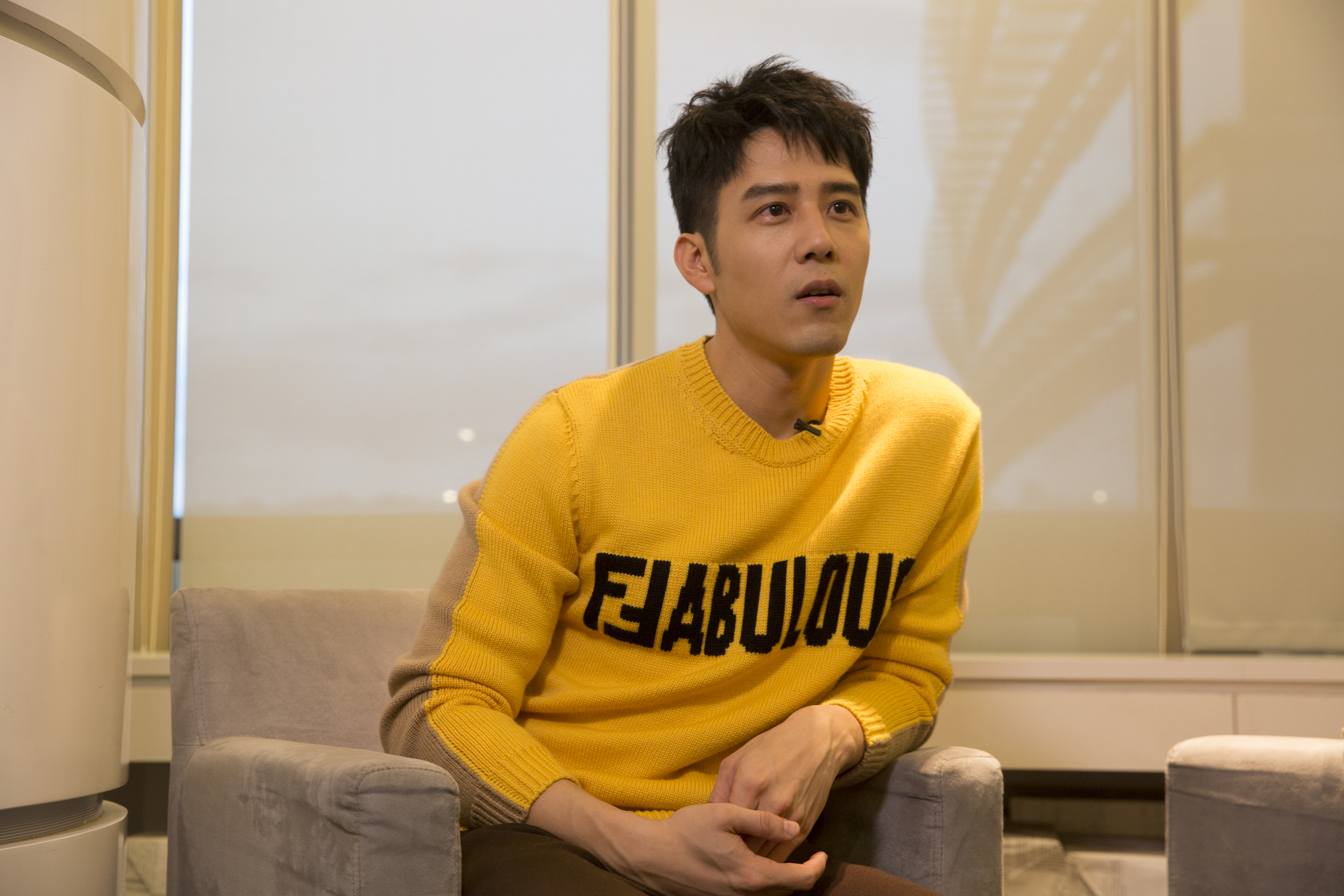 胡宇威拍床戲之前曾和導演黃朝亮研究底線。