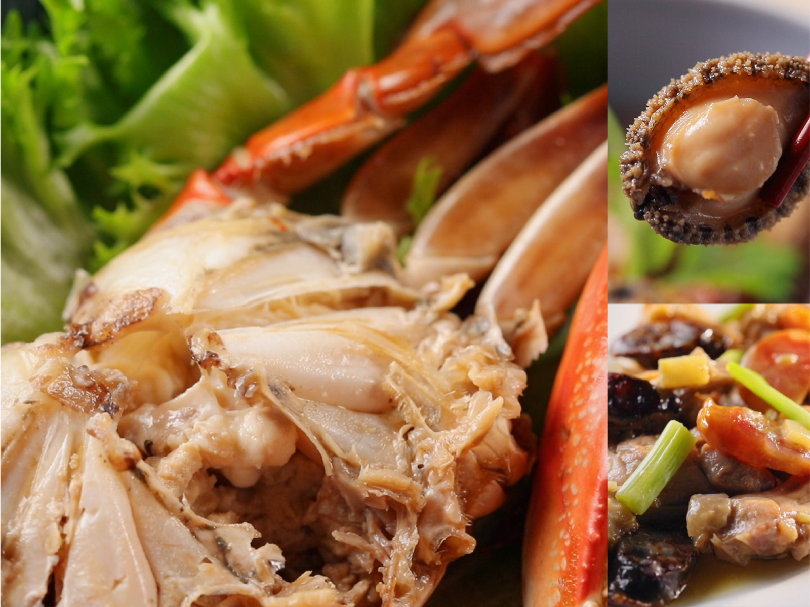 「望月樓」餐廳主廚蘇權暉敎做的3道年菜，氣派美味又簡單易學。