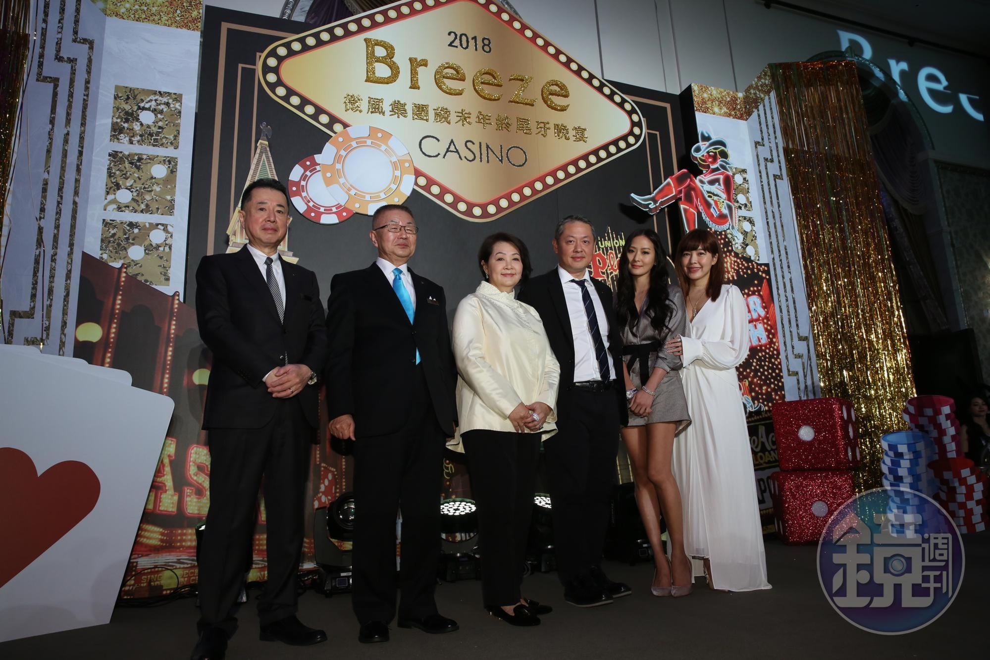 微風今年在文華東方酒店連辦2天尾牙,廖鎮漢宣誓2019年是微風超零售元年。