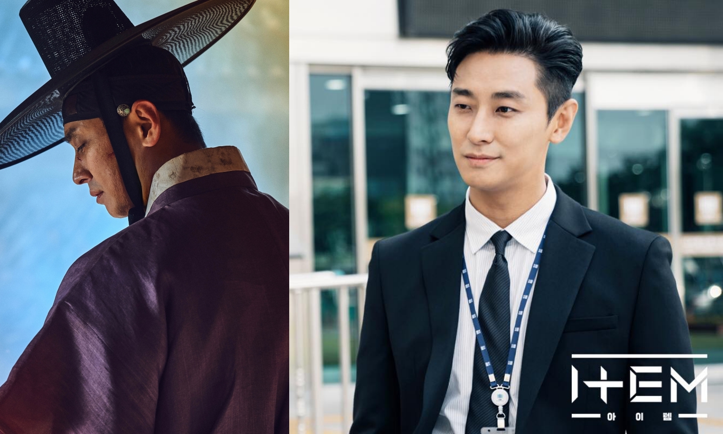 《李屍朝鮮》今起在NETFLIX播出，朱智勛下個月新劇《ITEM》再報到。（合成圖片，左圖NETFLIX提供，右圖翻攝自MBC臉書）