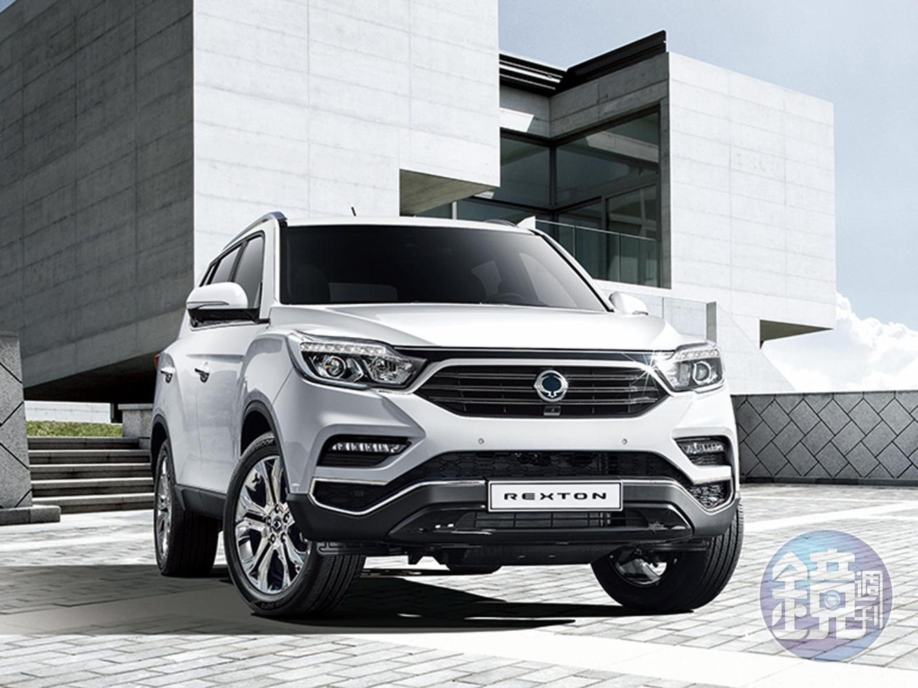  SsangYong Rexton 為品牌車系下的旗艦7人座越野休旅車款。
