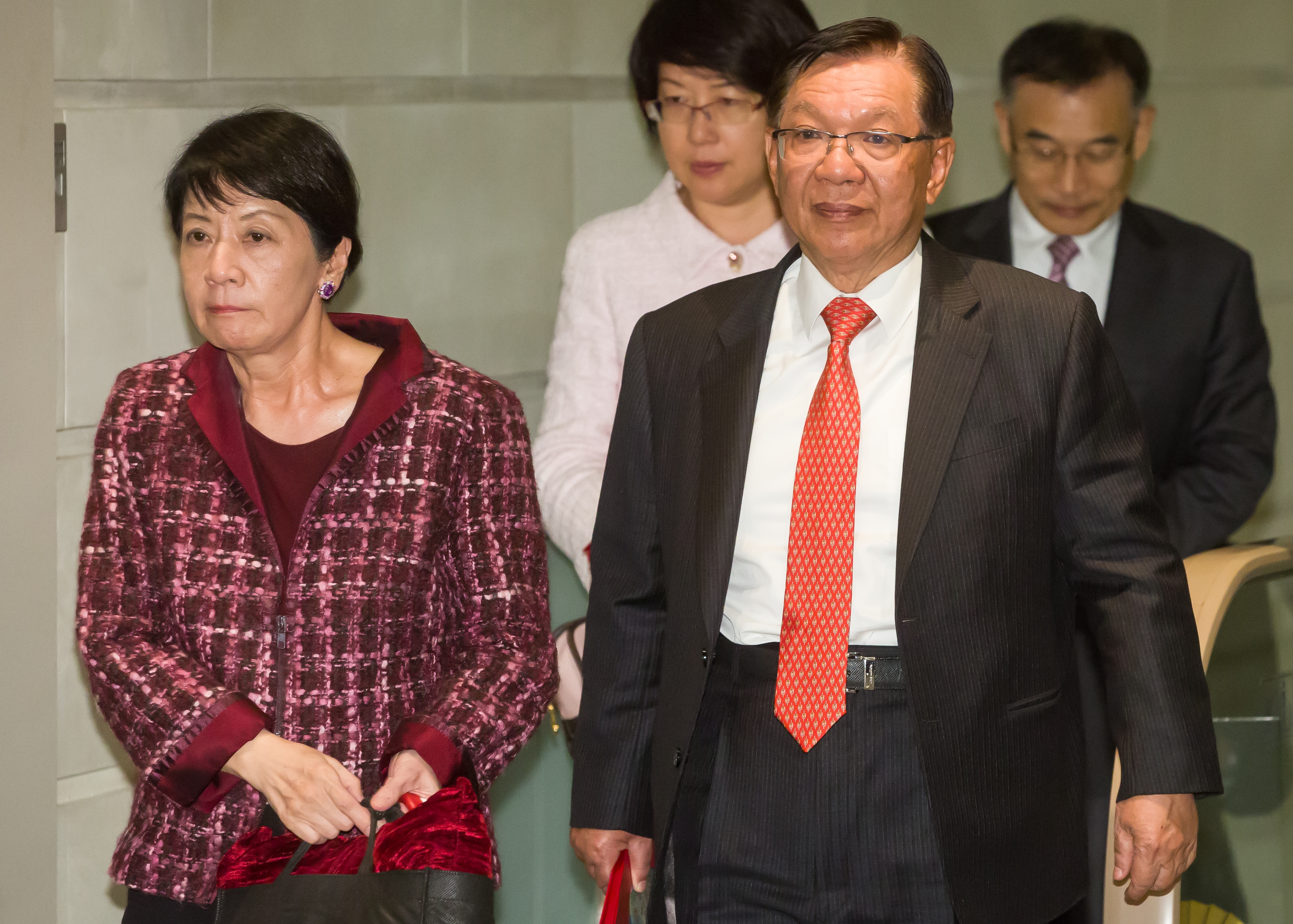 國產總裁林孝信妻子莊素珠生前擔任中興保全文教基金會執行長，農曆年前在家人陪同下辭世，享年70歲。