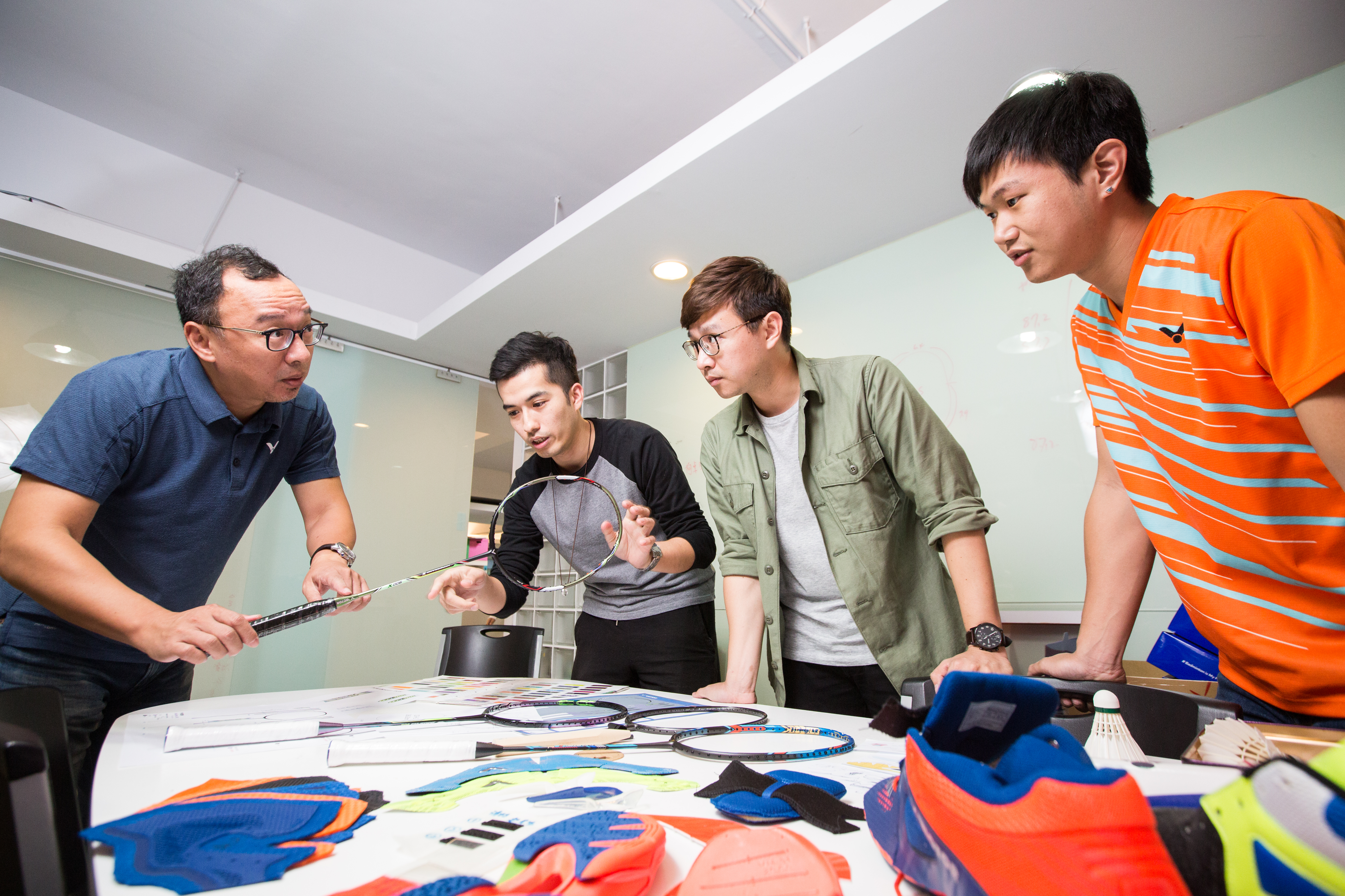 勝利的管理方式是帶人也帶心,因此員工向心力很強。