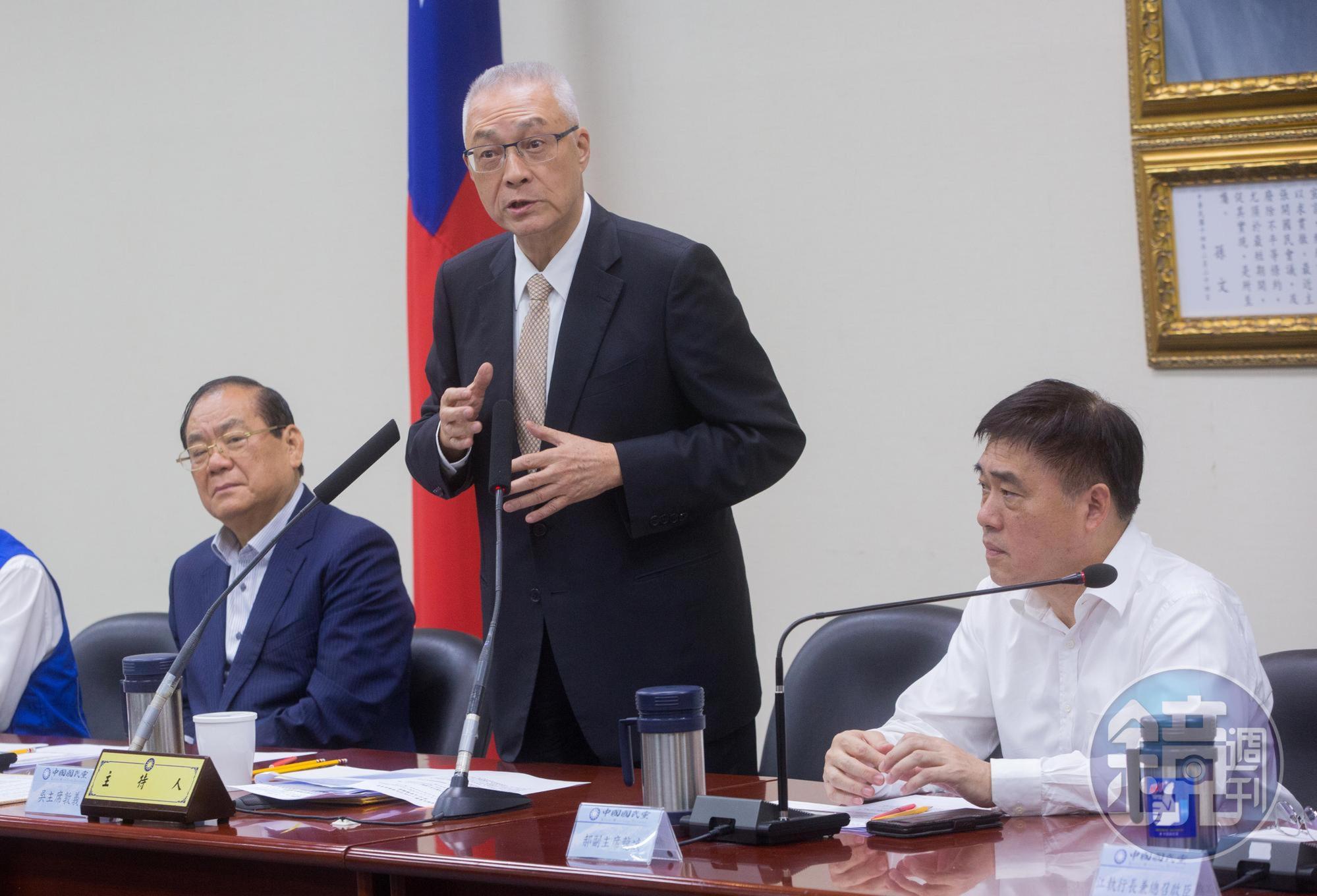 對於立委補選結果,吳敦義表示陳炳甫未能當選深感扼腕。