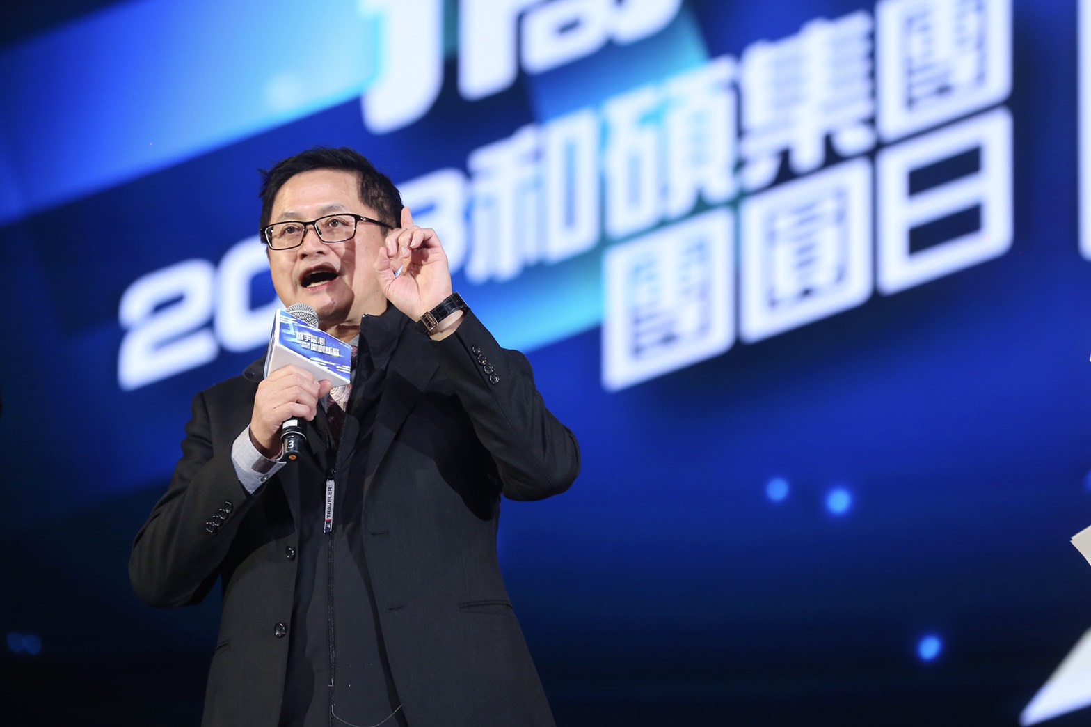 每年和碩尾牙宴最重要的戲碼，莫過於董事長童子賢最後加碼秀。