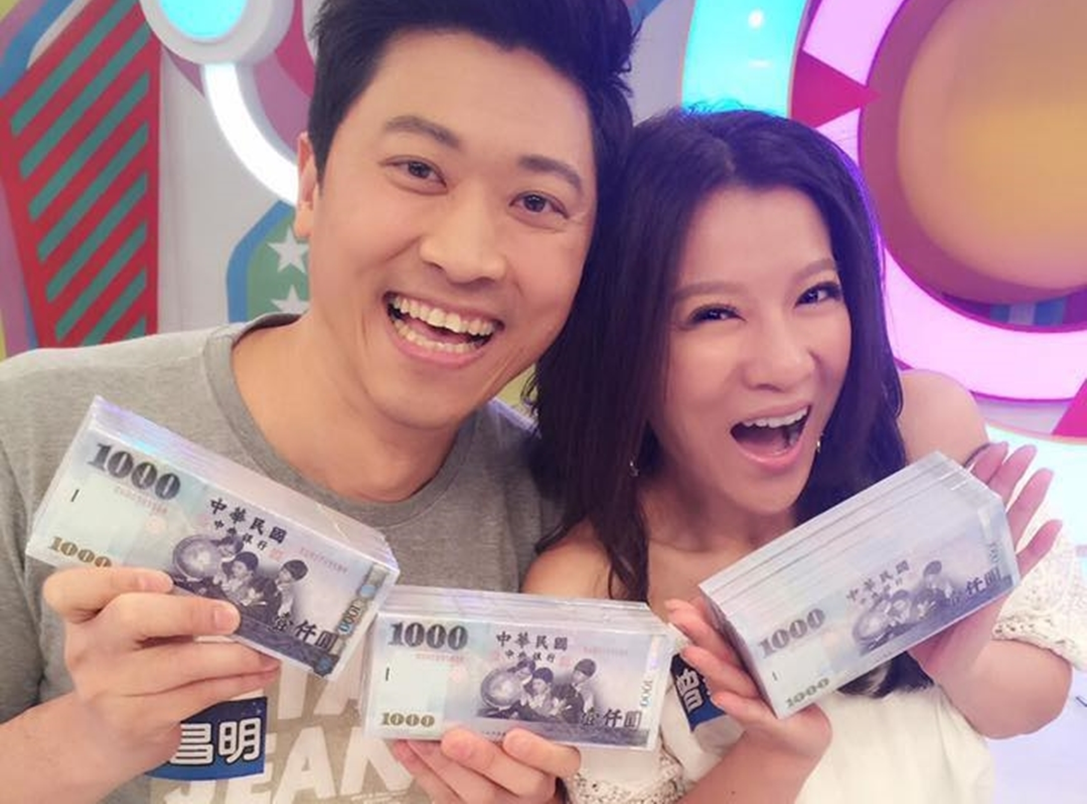 以前侯昌明梭哈全部現金買股，曾讓太座曾雅蘭緊張到睡不著覺。