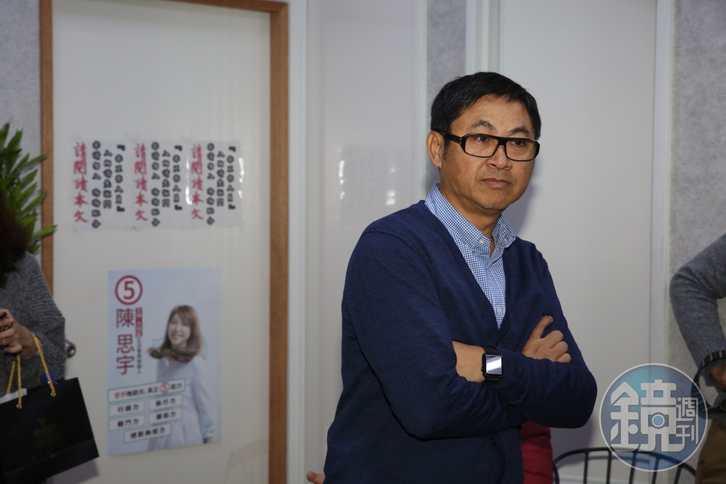 對於女兒陳思宇落選，北市議員陳建銘表示十分不捨。