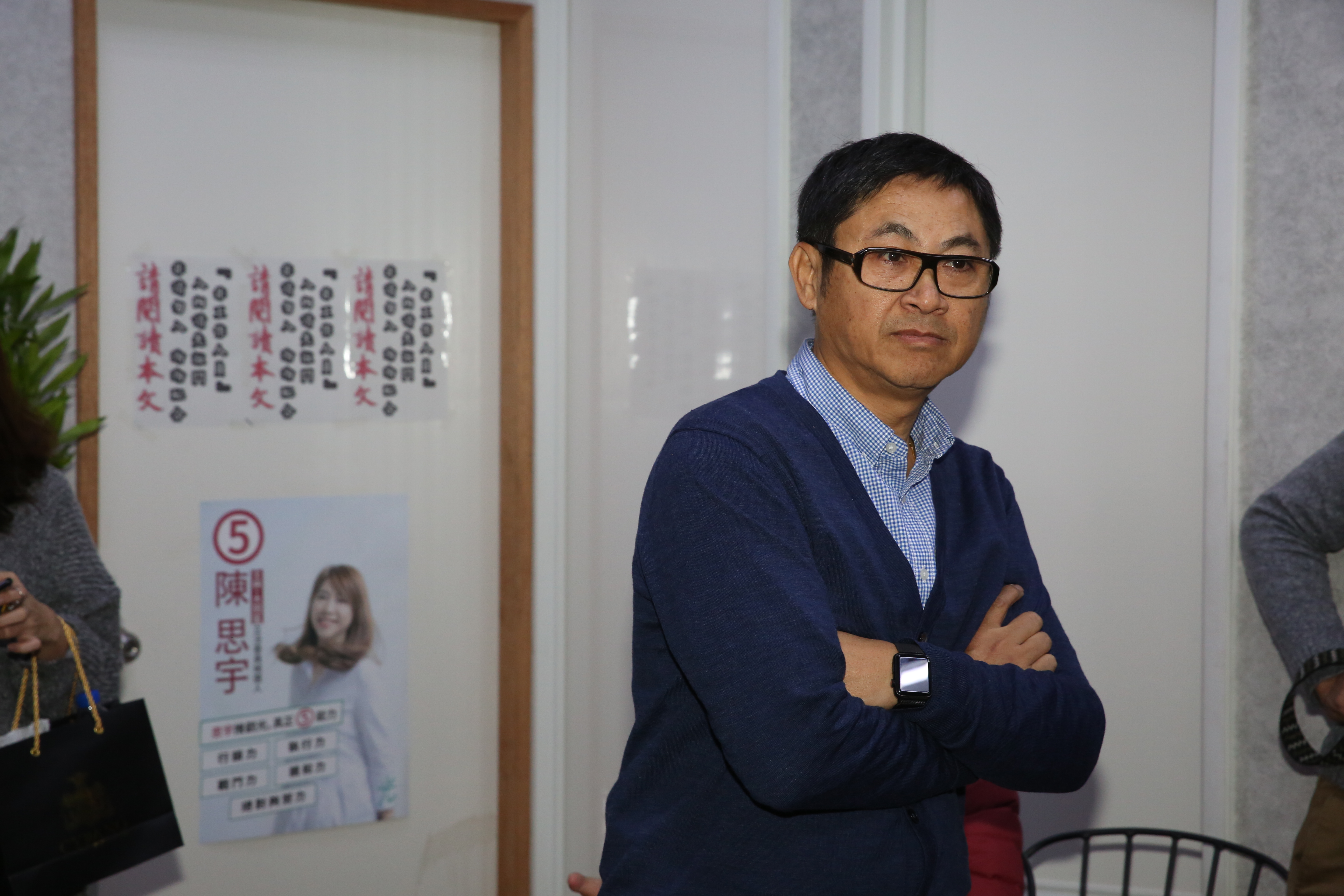 對於女兒陳思宇落選，北市議員陳建銘表示十分不捨。