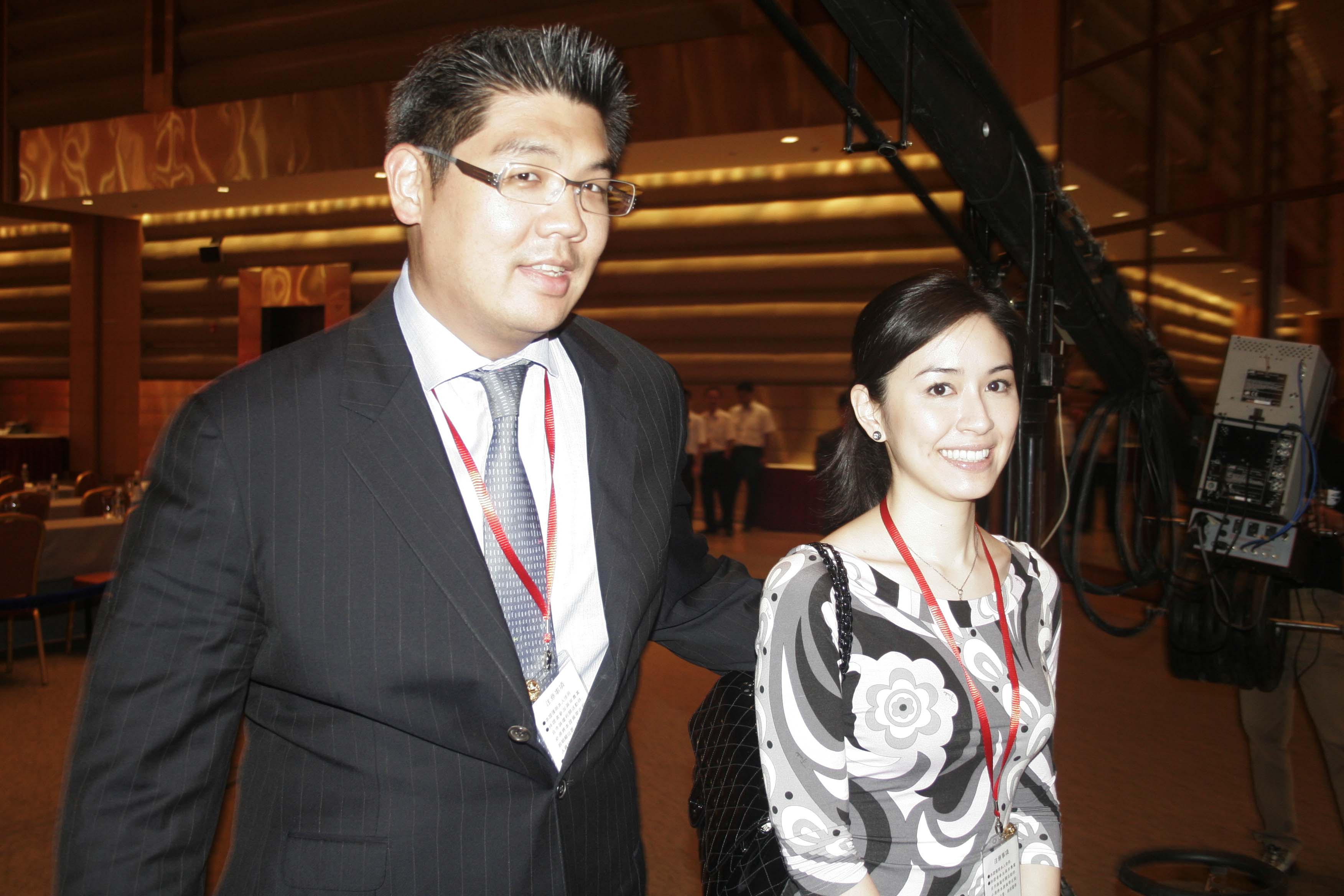 連勝文與紅豆食府千金蔡依珊2006年結婚，是政商聯姻知名的例子。（東方IC）