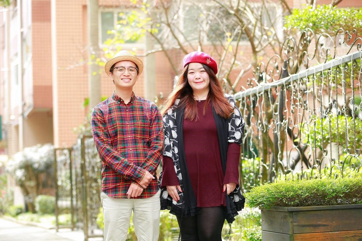 導演謝庭菡（右）和製作人高瑞陽都覺得製作《魂囚西門》是場與時間賽跑的艱辛任務。