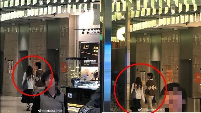 兩人共同出遊疑似不是第一次。（翻攝自Rabbit每日爆料）
