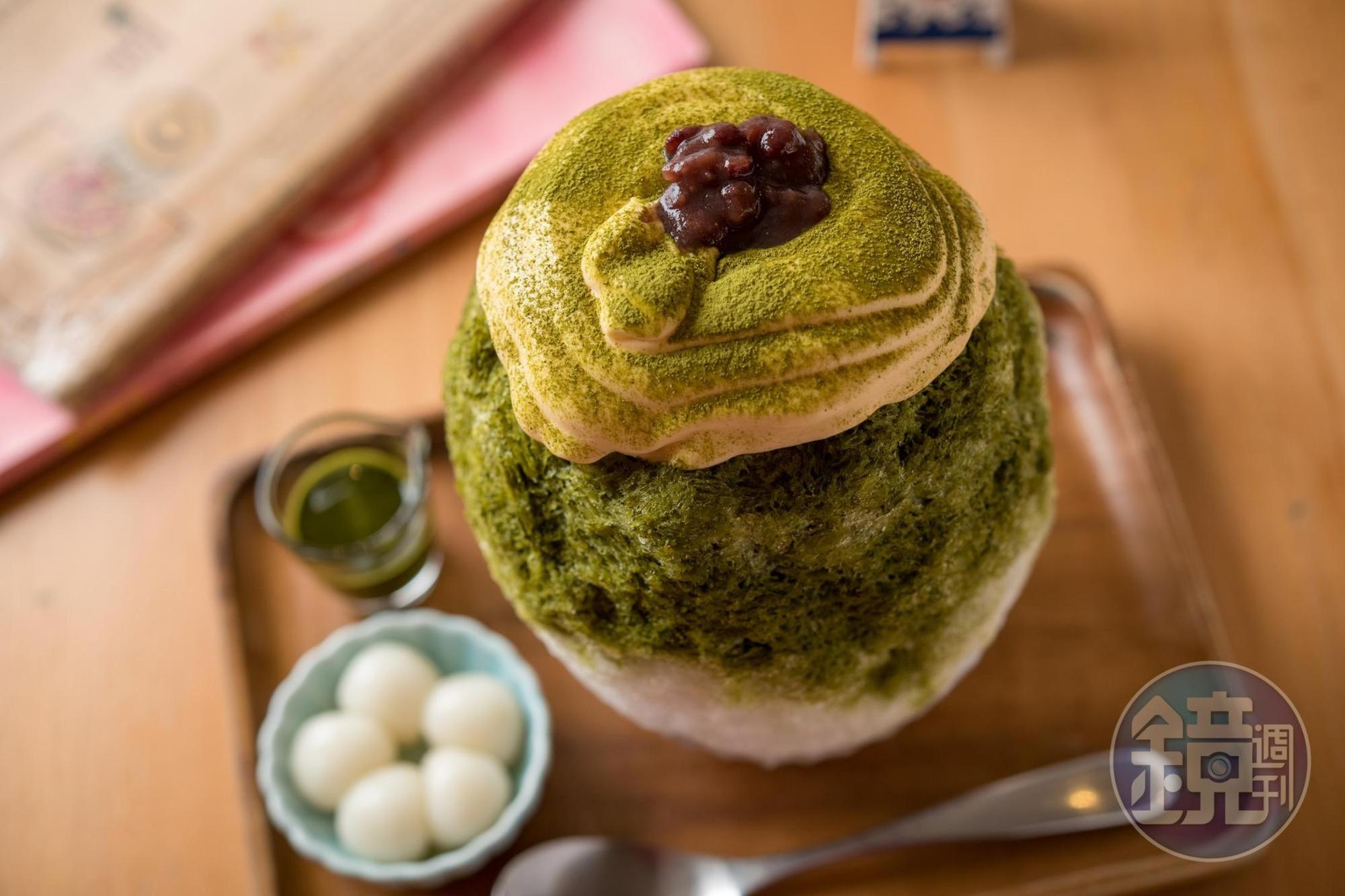 起司與抹茶的絕妙滋味「雪頂起司花椰菜」。（165元／份）