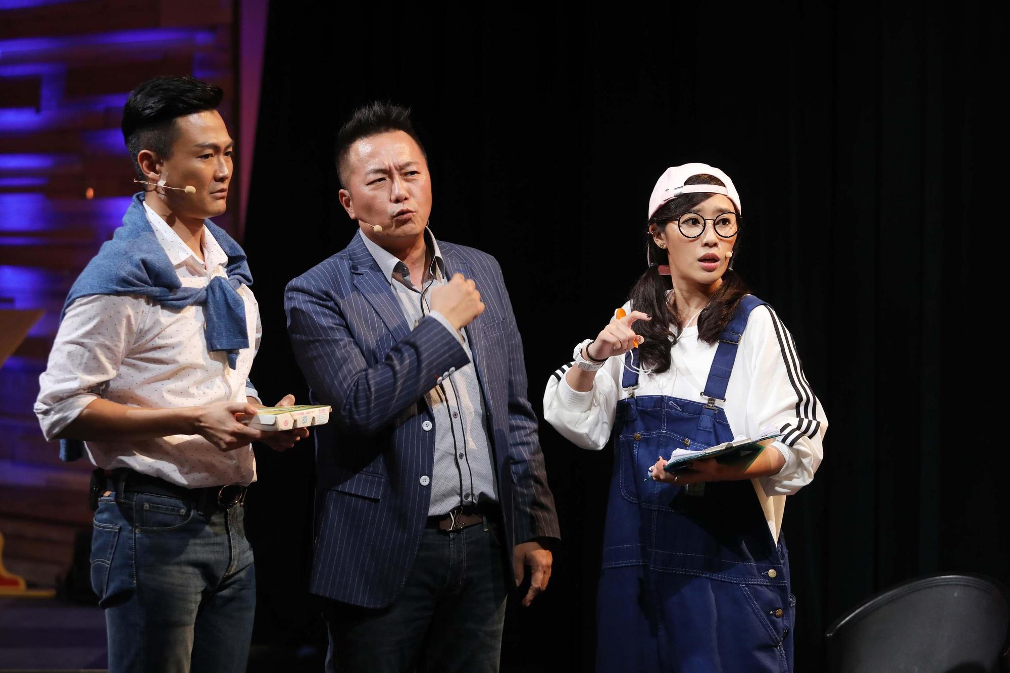 林俊逸、張克帆、方宥心參與公視《追夢Do Re Mi》情境歌舞喜劇演出。（公視提供）