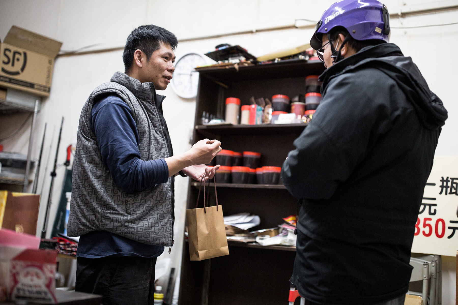 張松麥芽糖的顧客很多都是先打電話預訂，才不會沒貨或撲空。