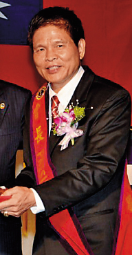 元霖建設實際負責人黃裕霖在都更案中灌人頭,遭法院判刑1年半。(翻攝國際獅子會官網)