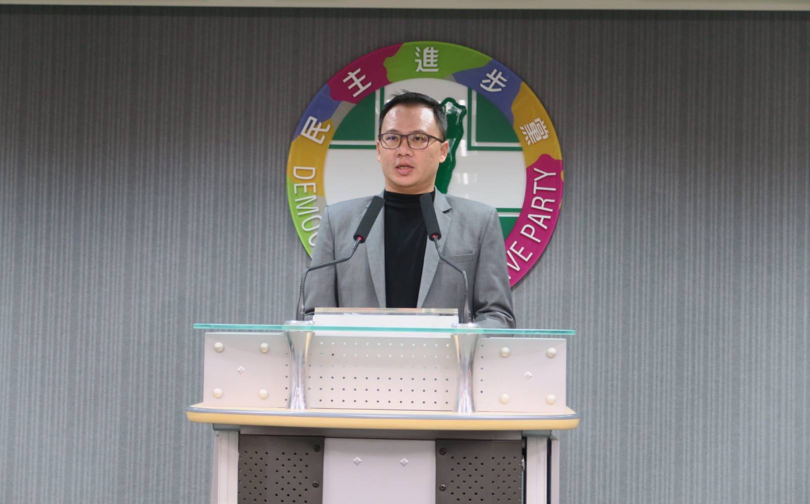 民進黨發言人林琮盛。（民進黨提供）