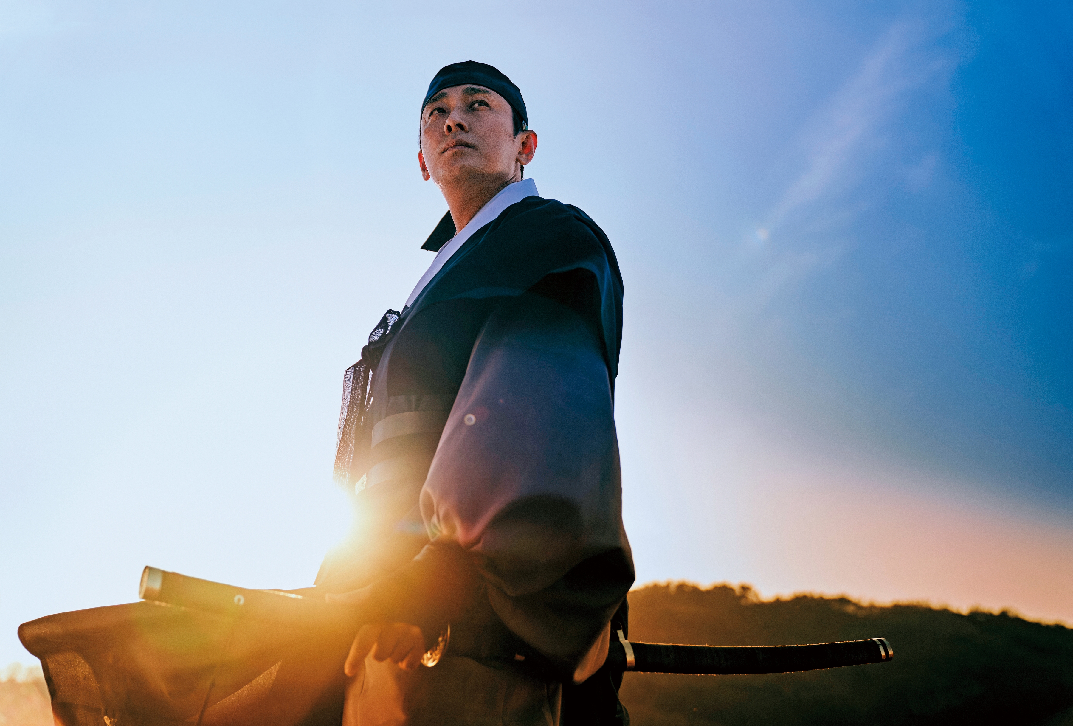 朱智勛在《李屍朝鮮》3度演皇太子，在攝氏零下20度氣溫拍戲吃盡苦頭。（Netflix提供）