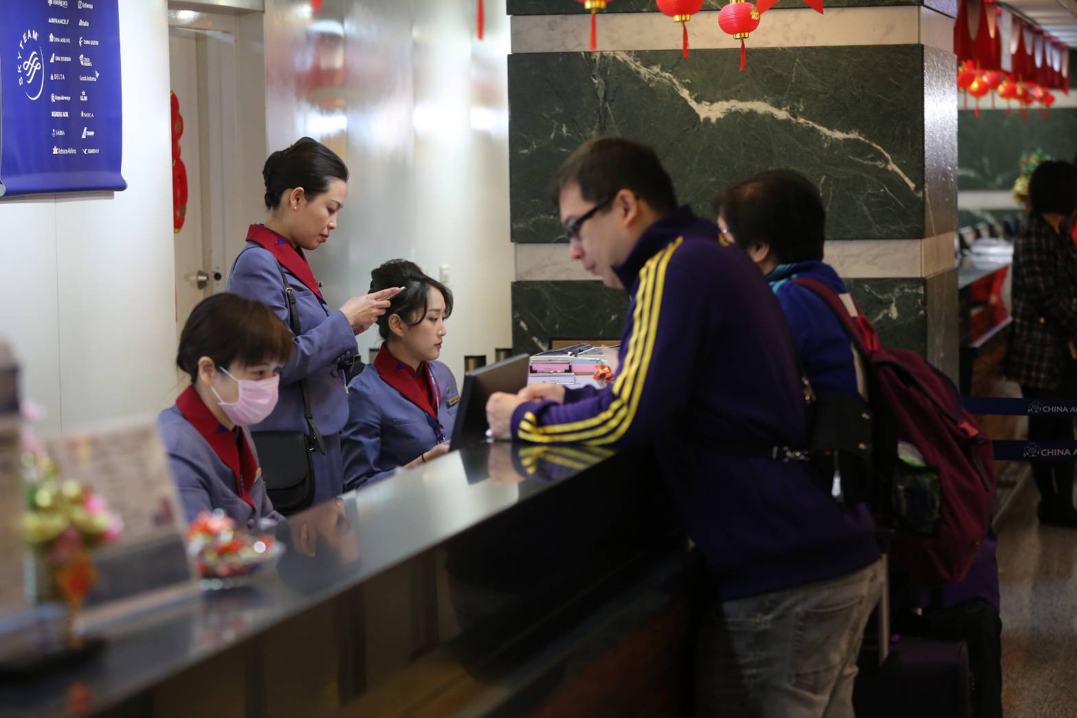 華航罷工部分班機停飛，引起旅客不小抱怨。