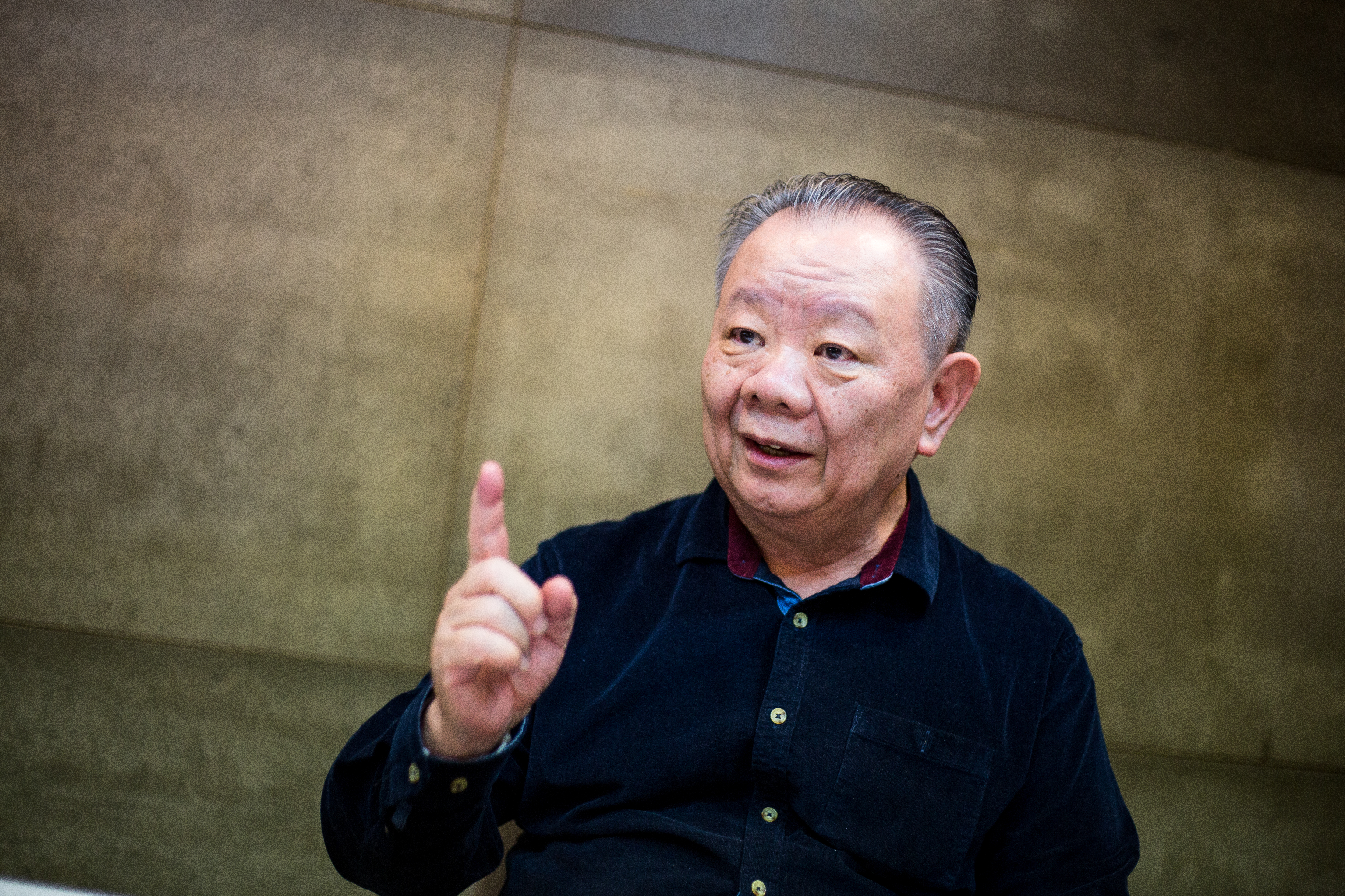 去年當市場還相信「萬點常態論」，郭泰早早看出萬點是賣點的端倪。