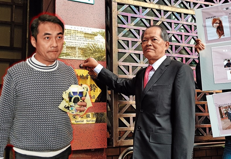 謝嘉入(左)除被指控詐領莊隆慶(右)支票數十億元,還捲入捷泰炒股等案,恐難全身而退。