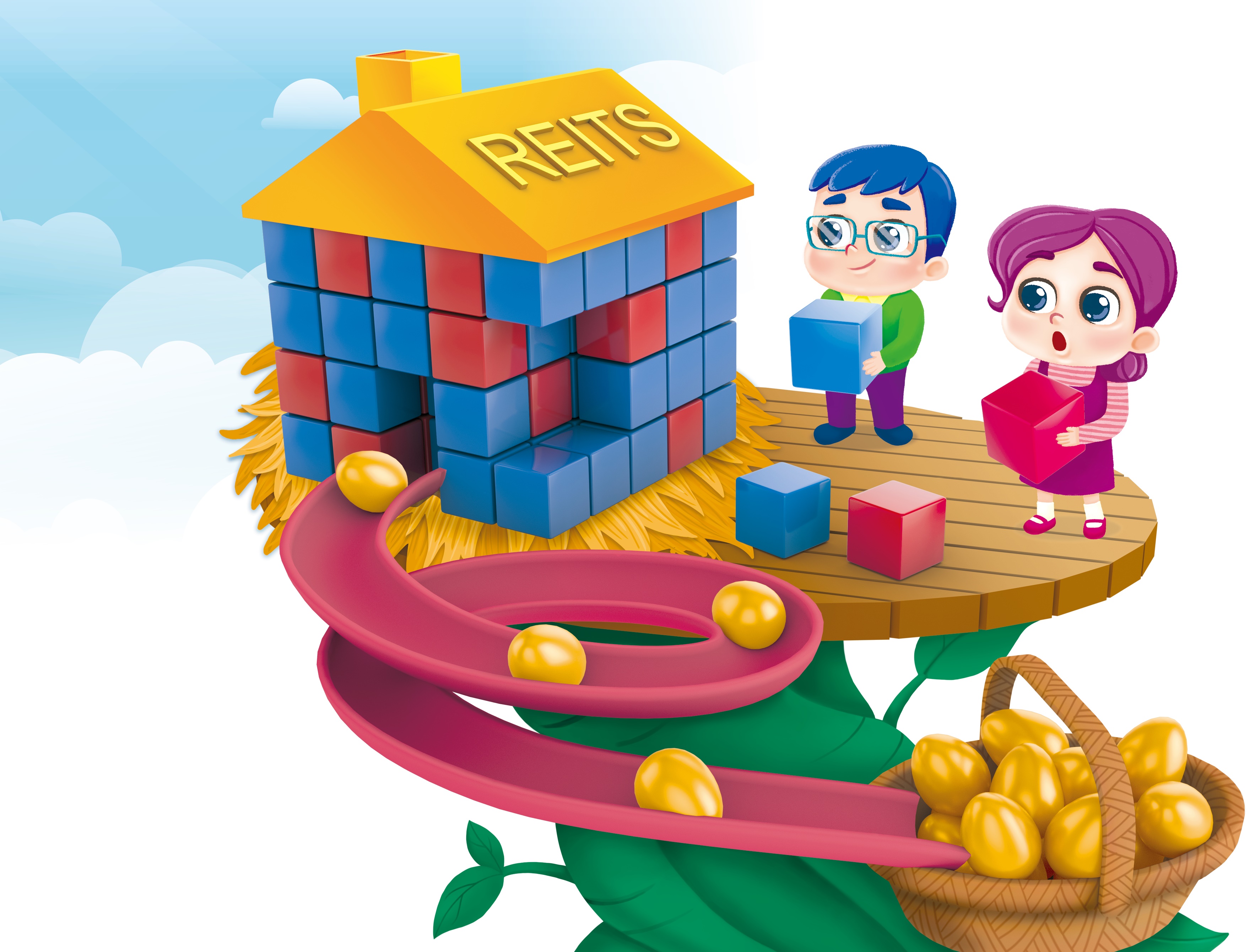 透過REITs也能當黃金商辦包租公，賺比定存高2倍的息收。