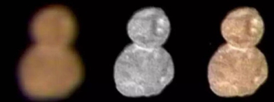 此前發布的Ultima Thule 形狀(來源:NASA)