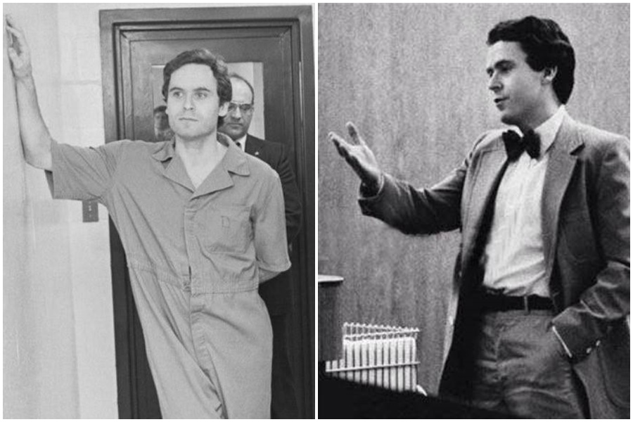 泰德在人前就是個神祕的法學生，善於展現迷人風範。（翻攝自Extremely Wicked, Shockingly Evil and Vile臉書）