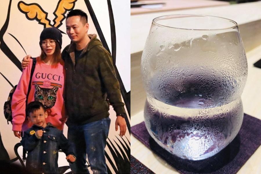 徐若瑄慶祝結婚5週年,沒想到卻因為一個水杯,要老公「回家跪算盤」。(合成照,左圖為本刊資料照,右圖翻攝自徐若瑄臉書)
