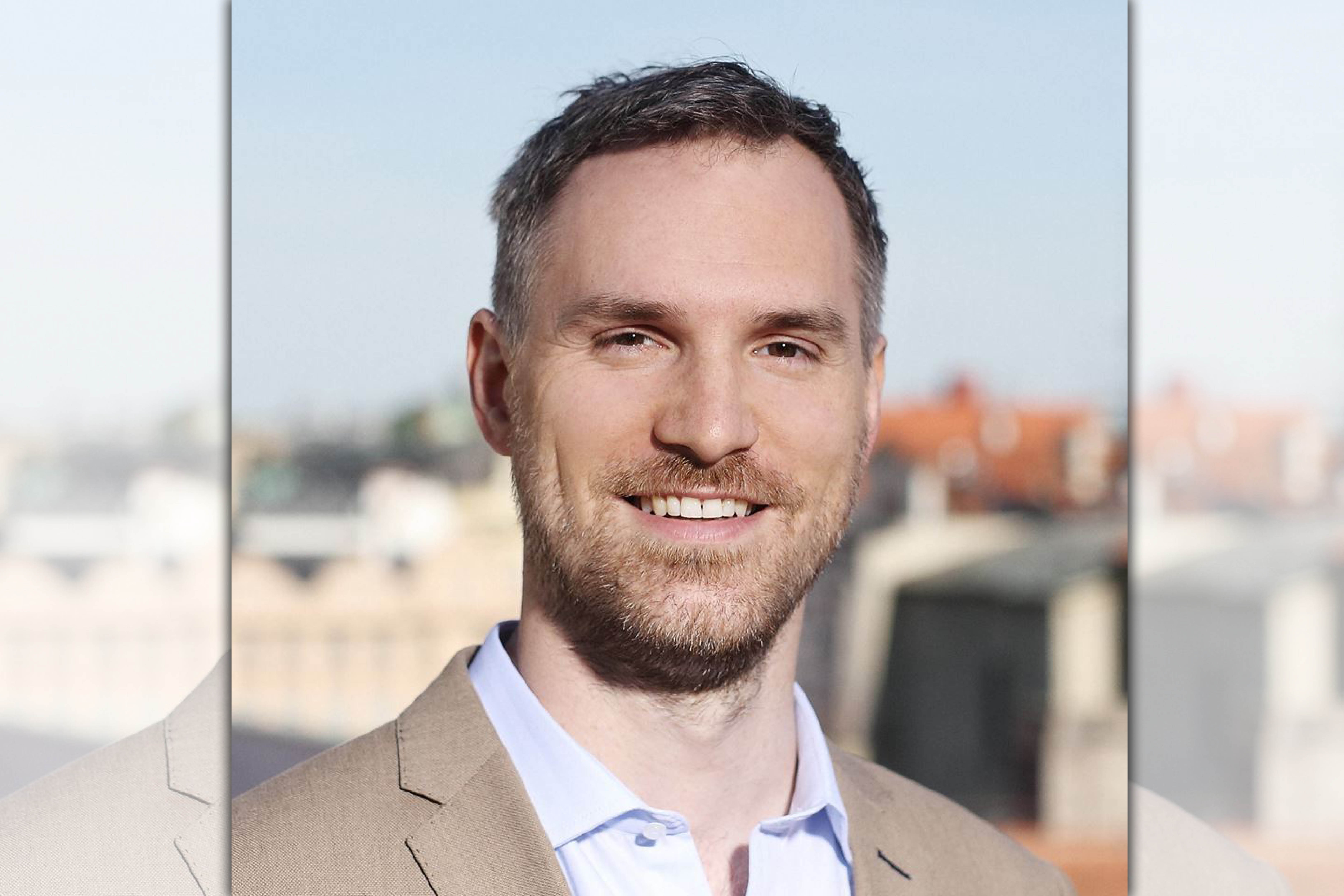 捷克布拉格市長賀吉普。（翻攝自Zdeněk Hřib - primátor Prahy臉書）